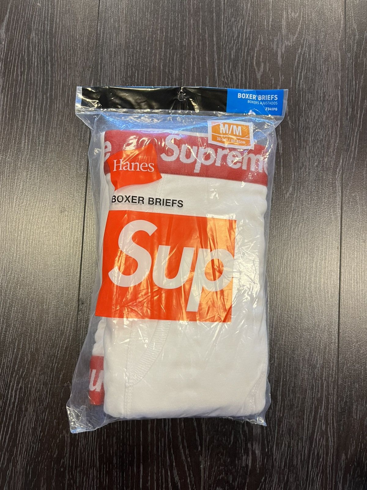 Hanes × Supreme Supreme Hanes Boxer Briefs Size 32 - 1 Thumbnail