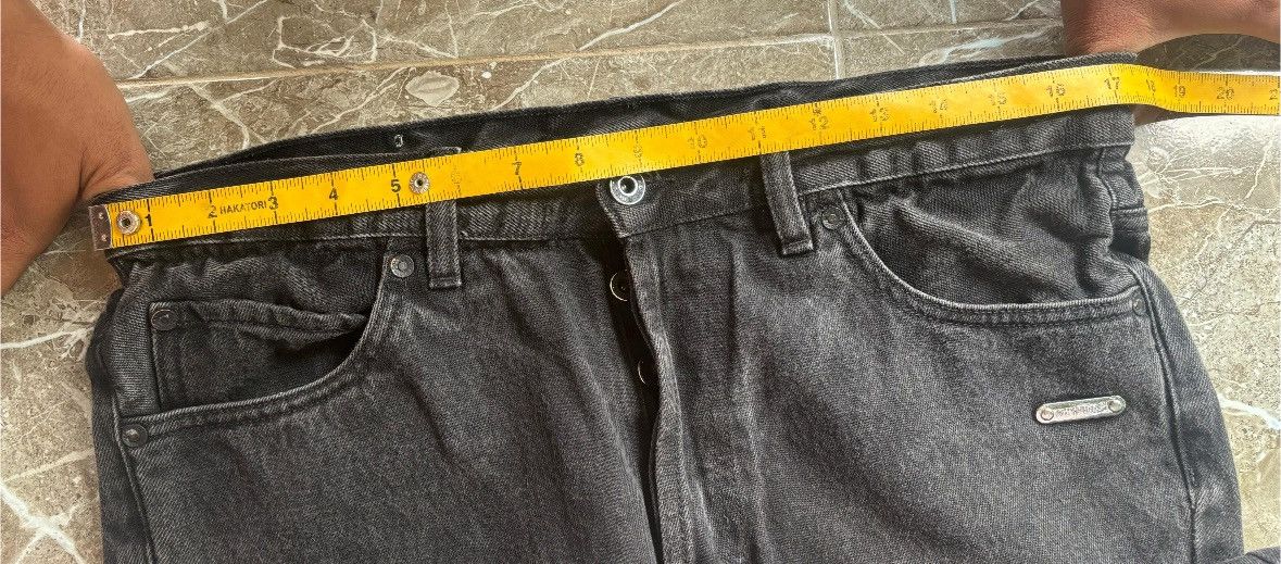 Off-White Off-white Black Denim Size US 29 - 14 Thumbnail