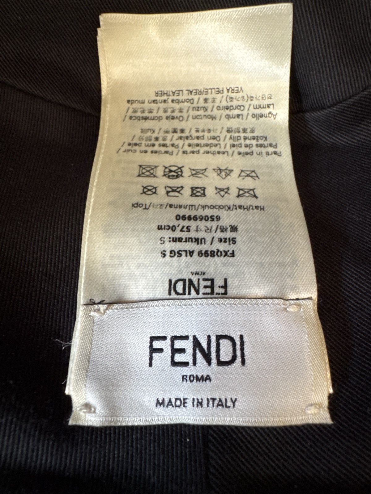 Fendi FENDI MONOGRAM BROWN BUCKET HAT Size ONE SIZE - 8 Thumbnail