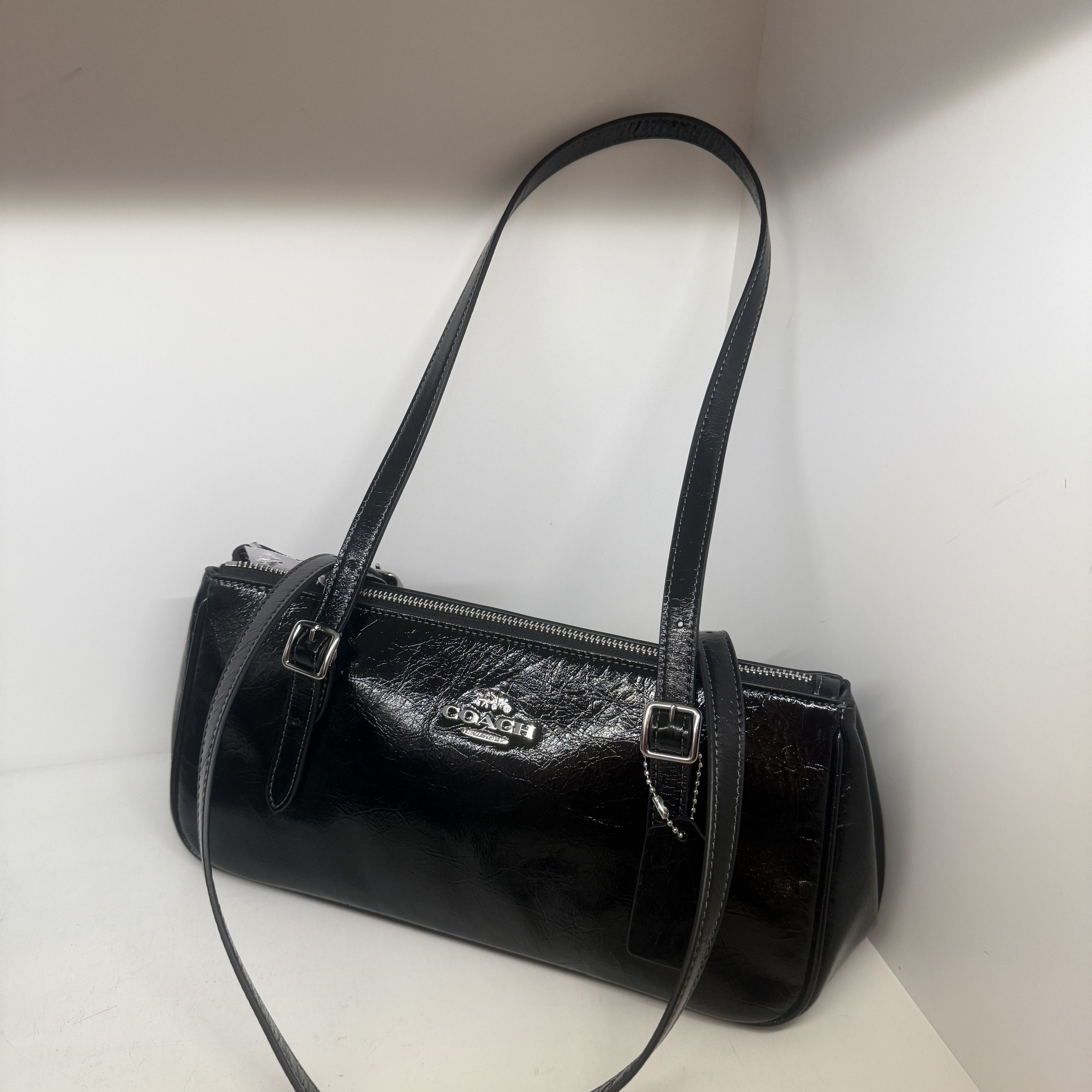 Coach Asher Shoulder Bag Cbj05 in Black, Women's