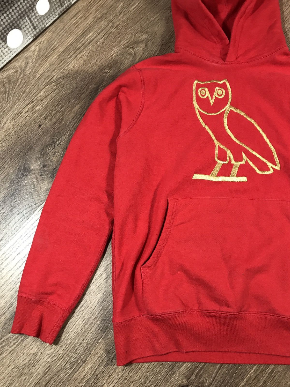 October's Very Own × Vintage October’s Very Own Gold Owl Hoodie Drake Style Size US M / EU 48-50 / 2 - 3 Thumbnail