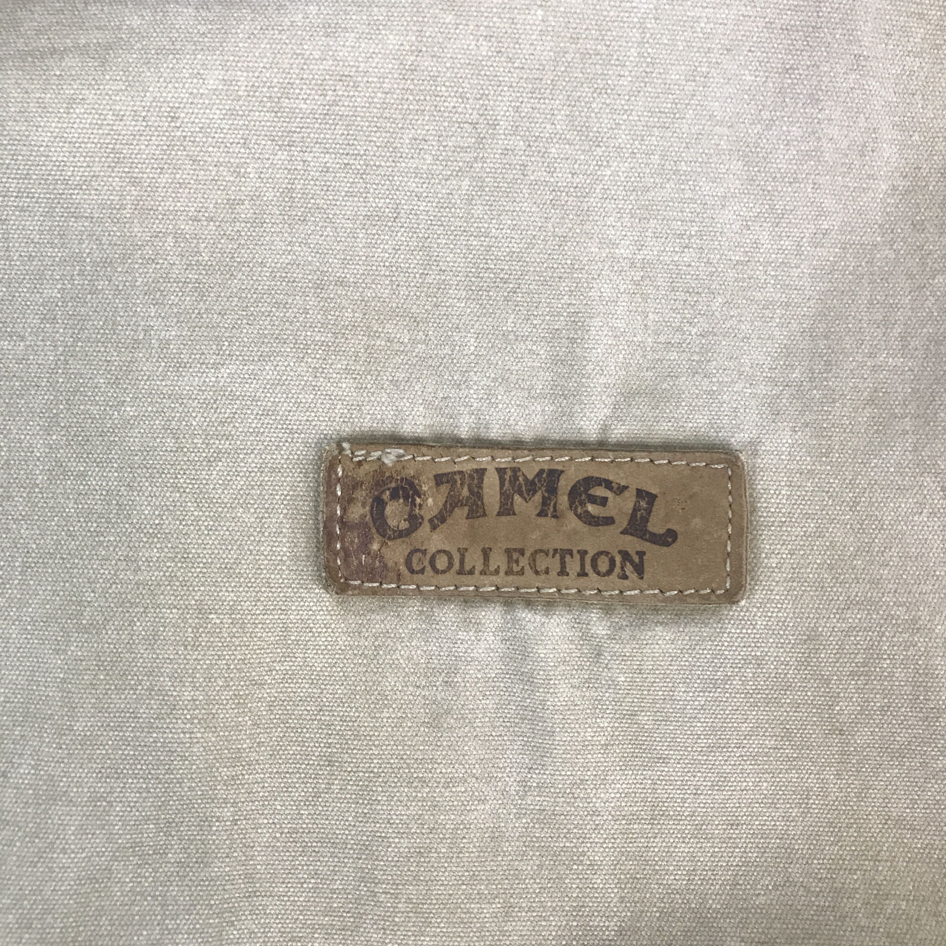 Camel Vintage Camel Collection leather collar Jacket K67B6 Size US L / EU 52-54 / 3 - 9 Thumbnail