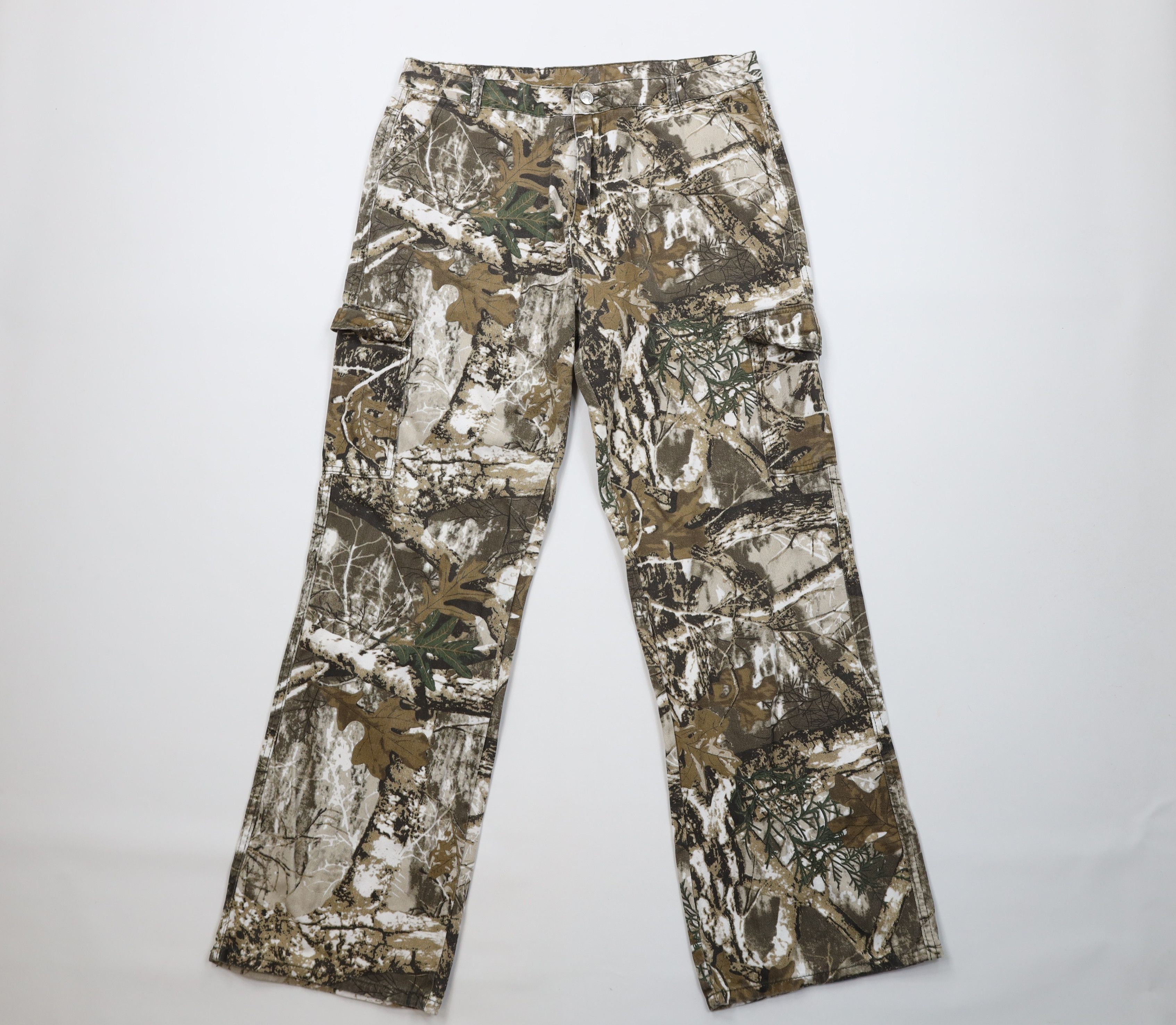 Vintage Vintage 90s Y2K Streetwear Camouflage Baggy Wide Leg Pants Size US 34 / EU 50 - 1 Thumbnail