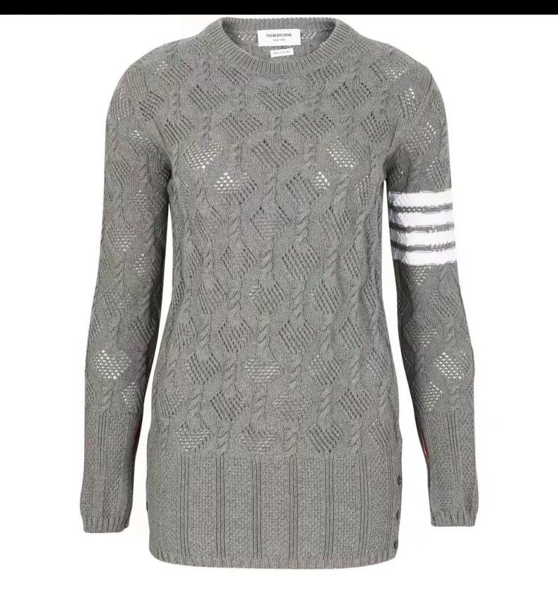 Thom Browne Thom Browne Round collar sweater Size S / US 4 / IT 40 - 1 Thumbnail