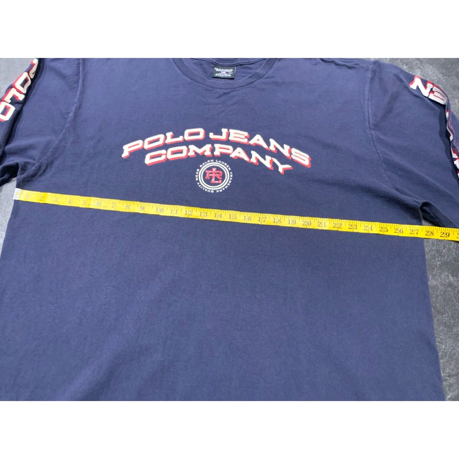 Polo Ralph Lauren Vintage Polo Ralph Lauren Logo Long Sleeve T-Shirt Men 3XLT Casual Solid Blue Size US XXL / EU 58 / 5 - 6 Thumbnail