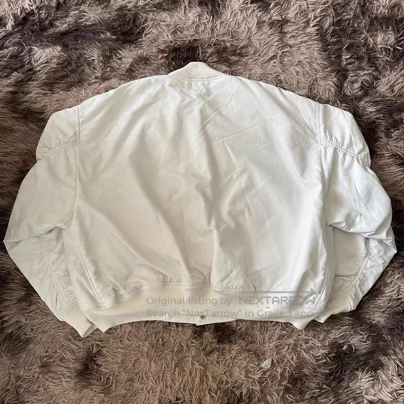Balenciaga Balenciaga Mud-Dyed Distressed Bomber Jacket Size US S / EU 44-46 / 1 - 2 Thumbnail