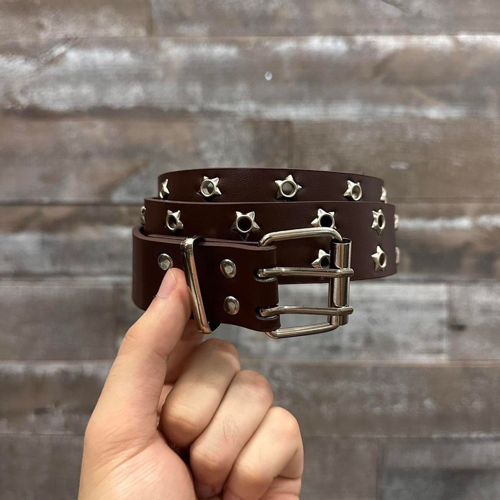 Other Brown star western style belt WMNS Size ONE SIZE - 1 Thumbnail