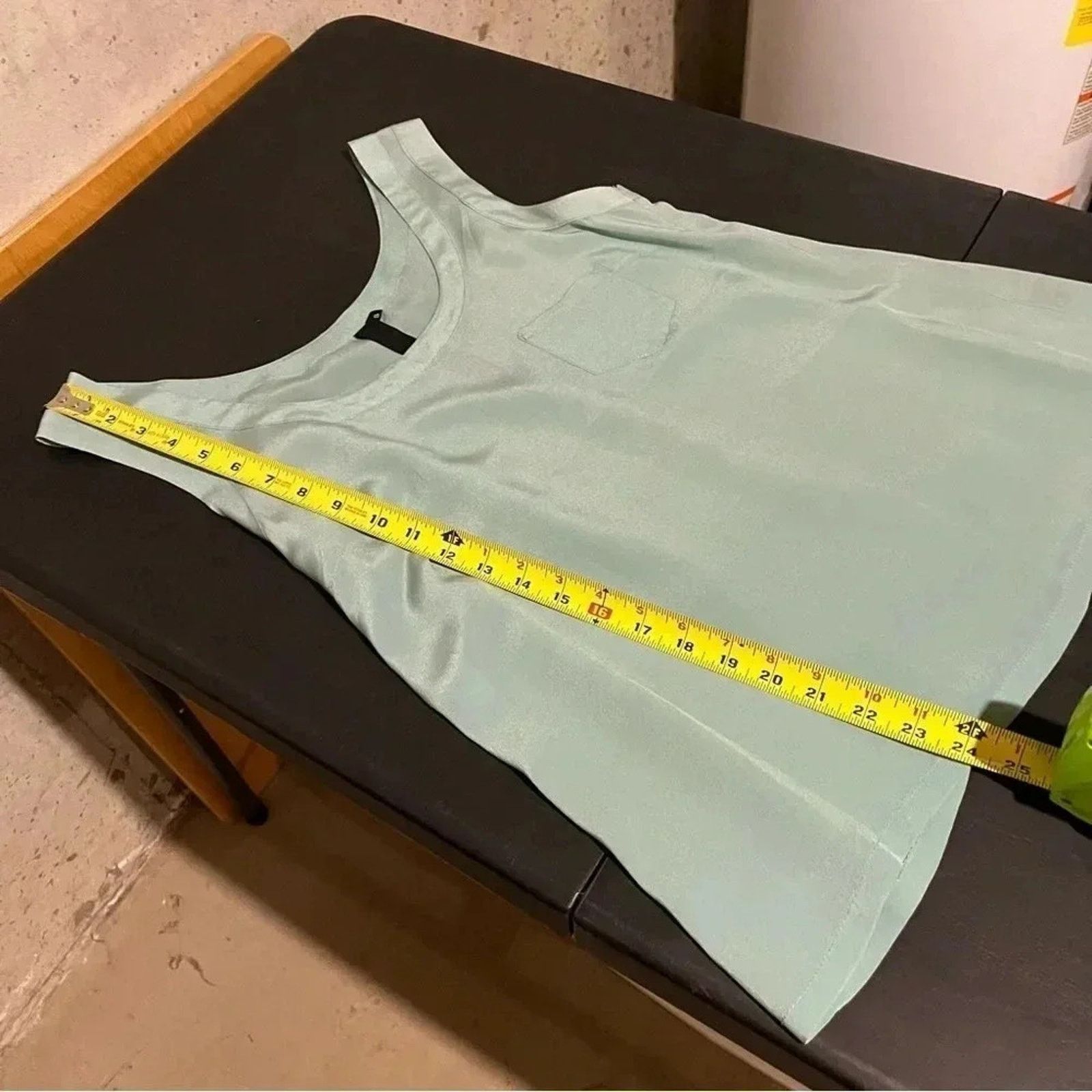 Other Olivaceous Green Summer Silk Flowy Loose Tank Top Women Sz S Size S / US 4 / IT 40 - 7 Thumbnail