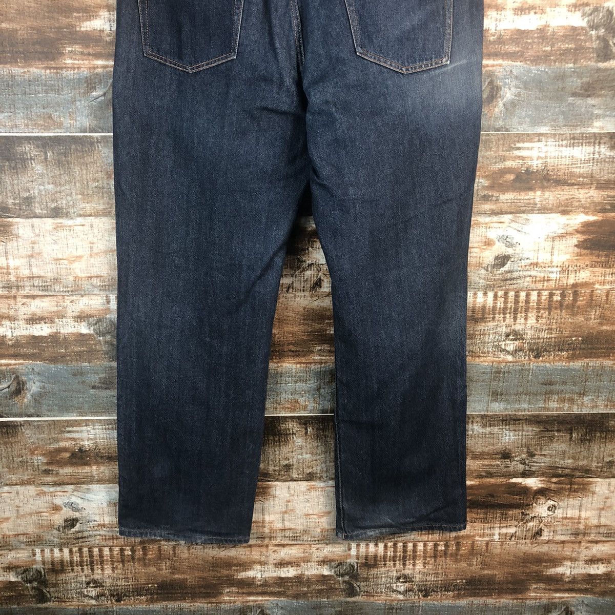 Japanese Brand DL Real Standard Blue Denim Pants #C269 Size US 35 - 14 Thumbnail