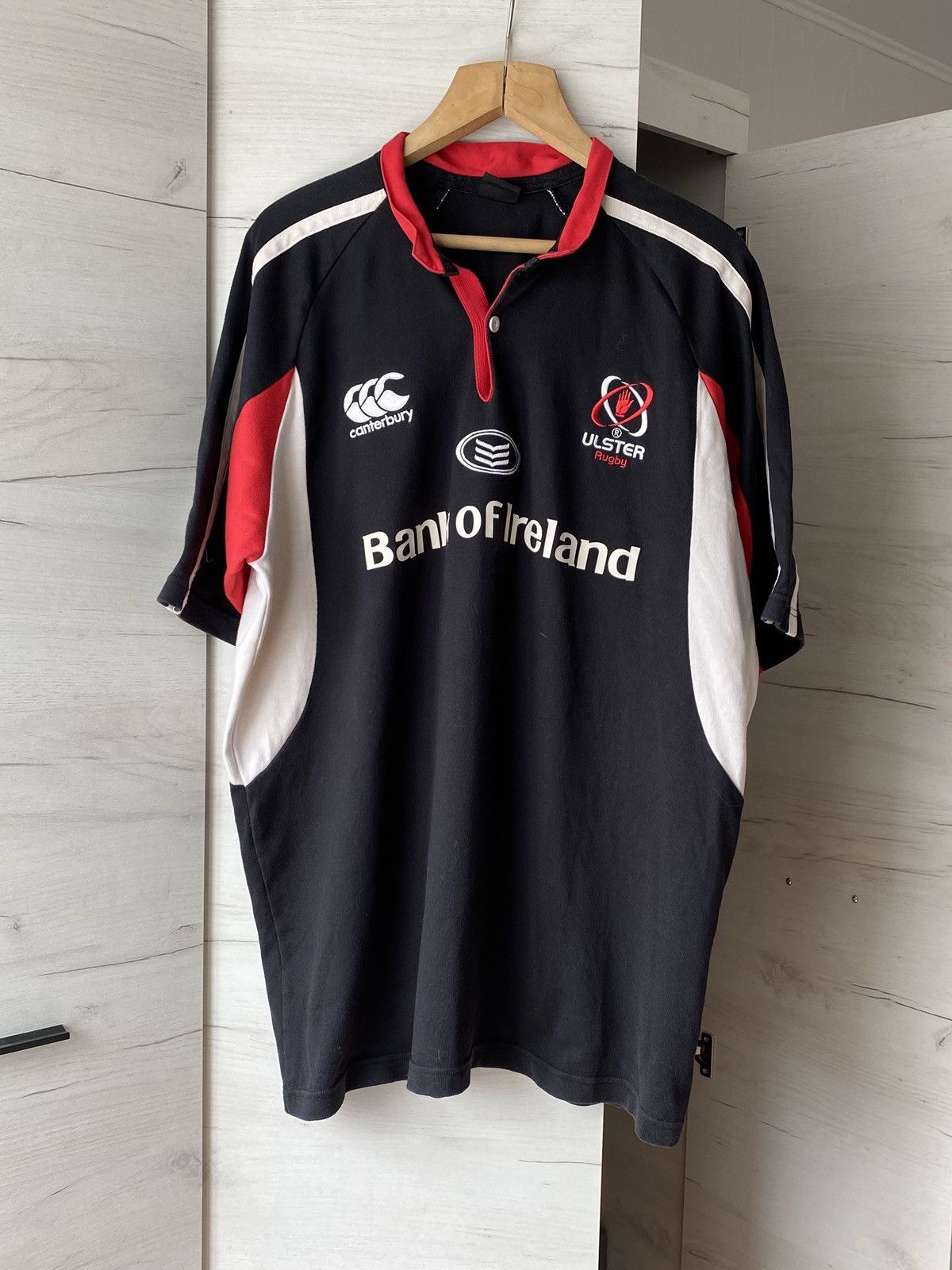 Canterbury of New Zealand VTG Ulster Rugby Shirt Canterbury New Zealand Union Home Size US XXL / EU 58 / 5 - 1 Thumbnail