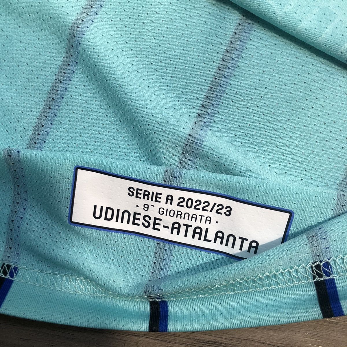 Joma RARE Atalanta 22/23 Match issued/worn away shirt #5 okoli Size US XL / EU 56 / 4 - 8 Thumbnail