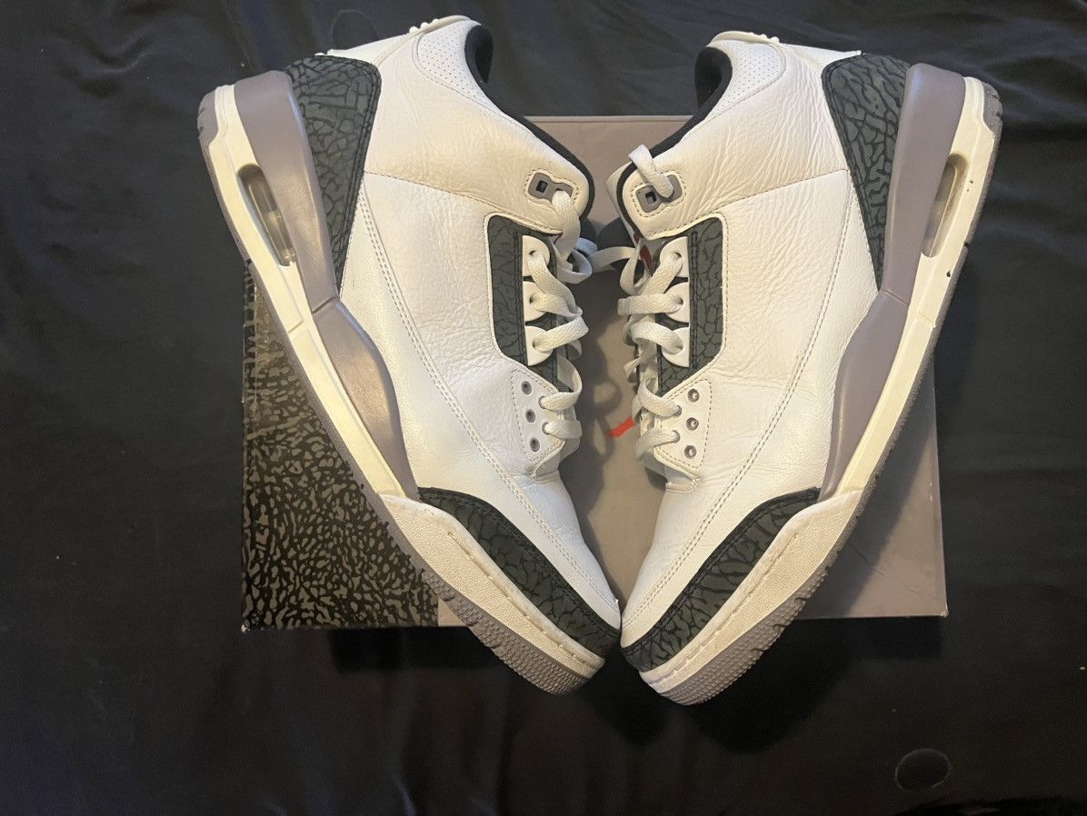 Jordan Brand Jordan 3 Retro "Cement Grey" Size US 13 / EU 46 - 1 Thumbnail