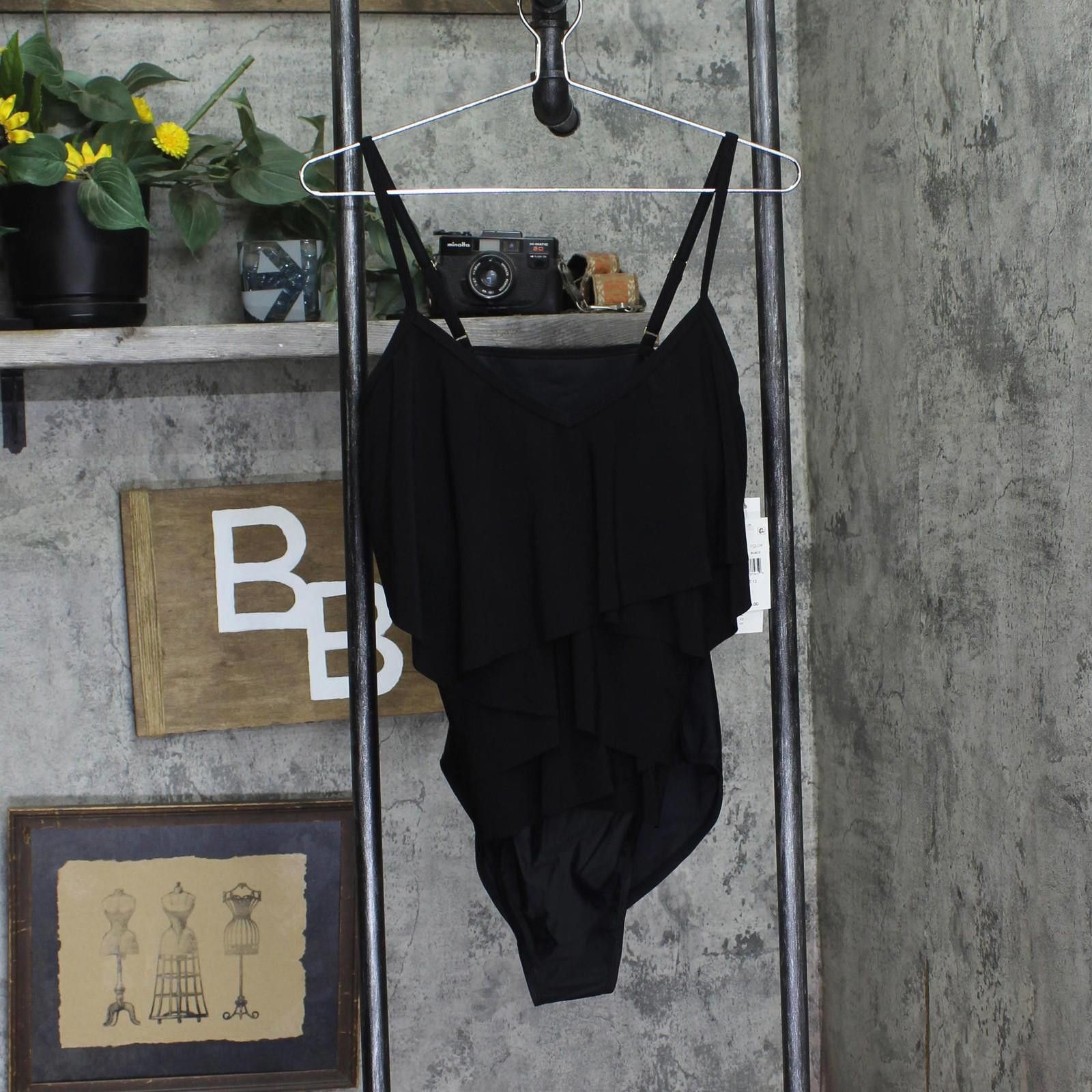 Other Nwt Beyond Control One-piece Swimsuit Lxse00807 Black 12 Size ONE SIZE - 1 Thumbnail
