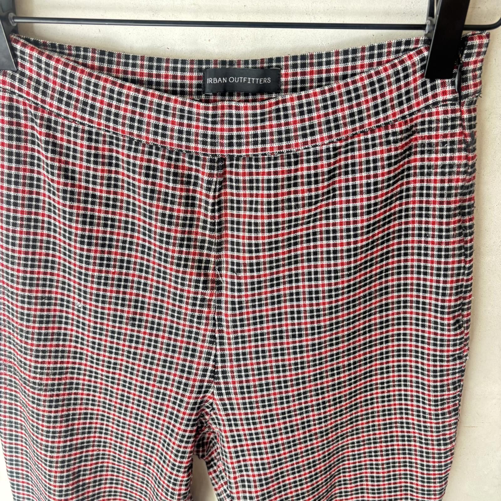 Urban Outfitters Urban Outfitters Women's Plaid Flared Pants Size 25" / US 0 / IT 36 - 2 Thumbnail