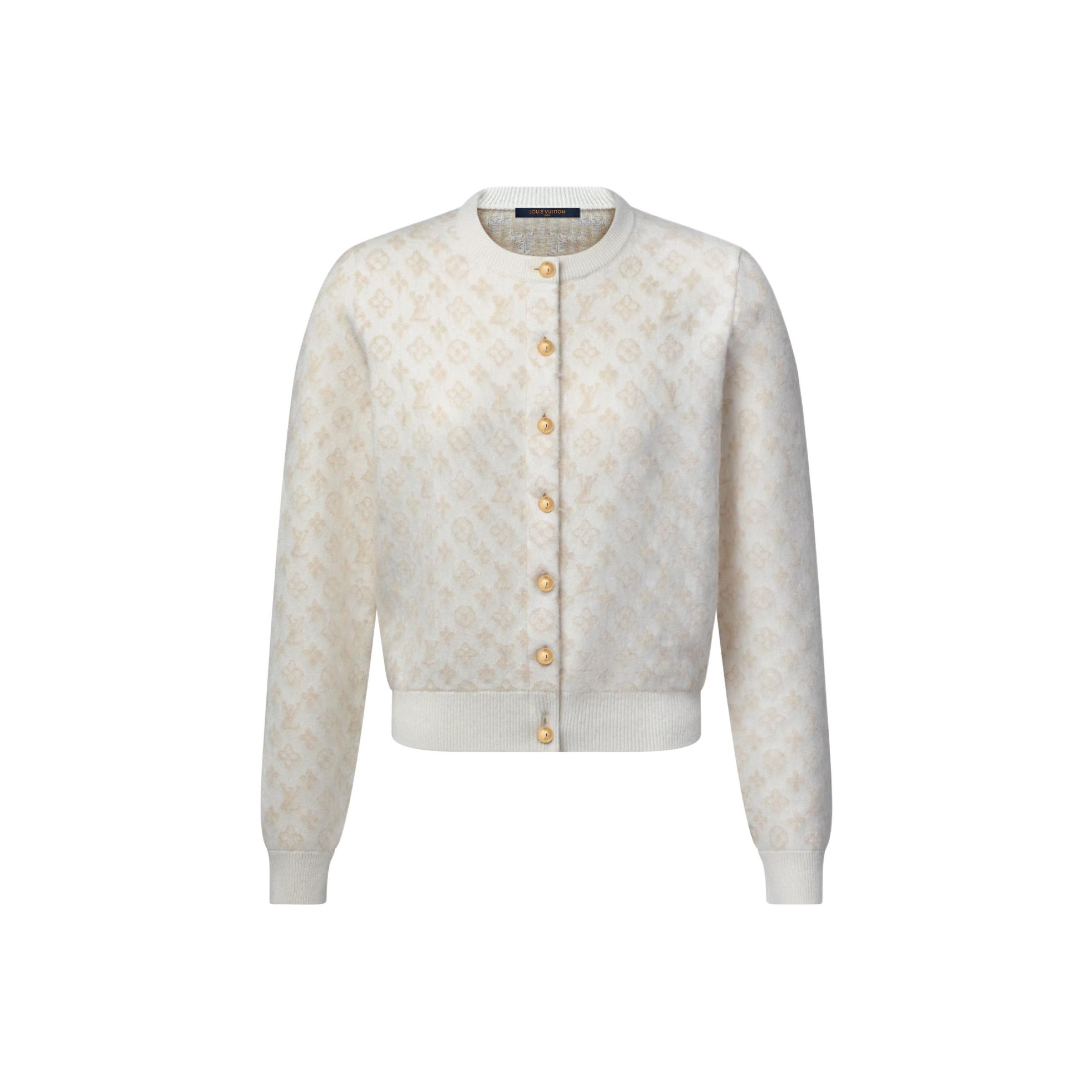 Louis Vuitton Louis Vuitton Monogram Brushed Cardigan S Size S / US 4 / IT 40 - 1 Thumbnail
