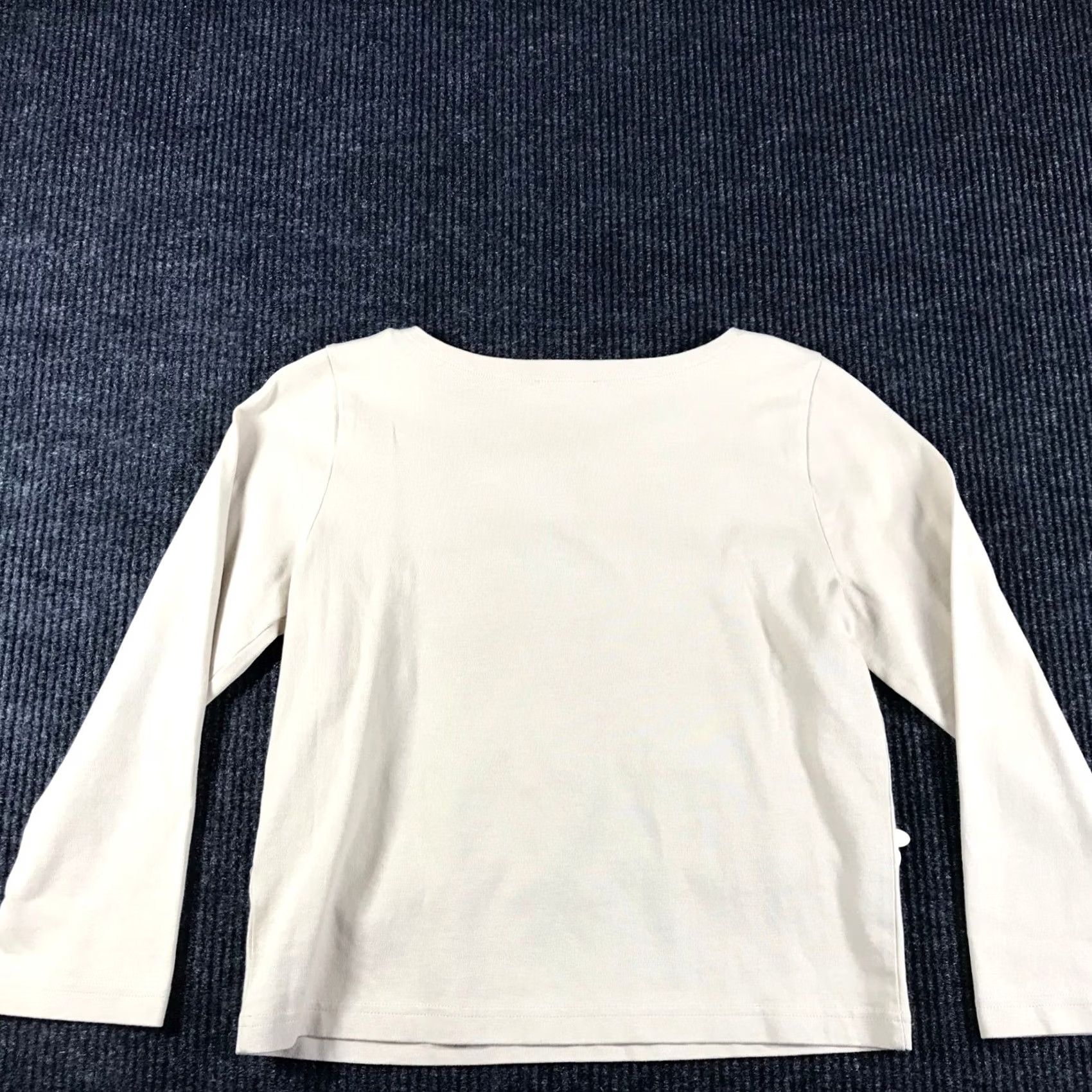 J.Crew J.Crew Womens Beige Sequin Floral Embellished Long Sleeve Top Size S Boat Neck Shirt Womens Size S / US 4 / IT 40 - 5 Thumbnail