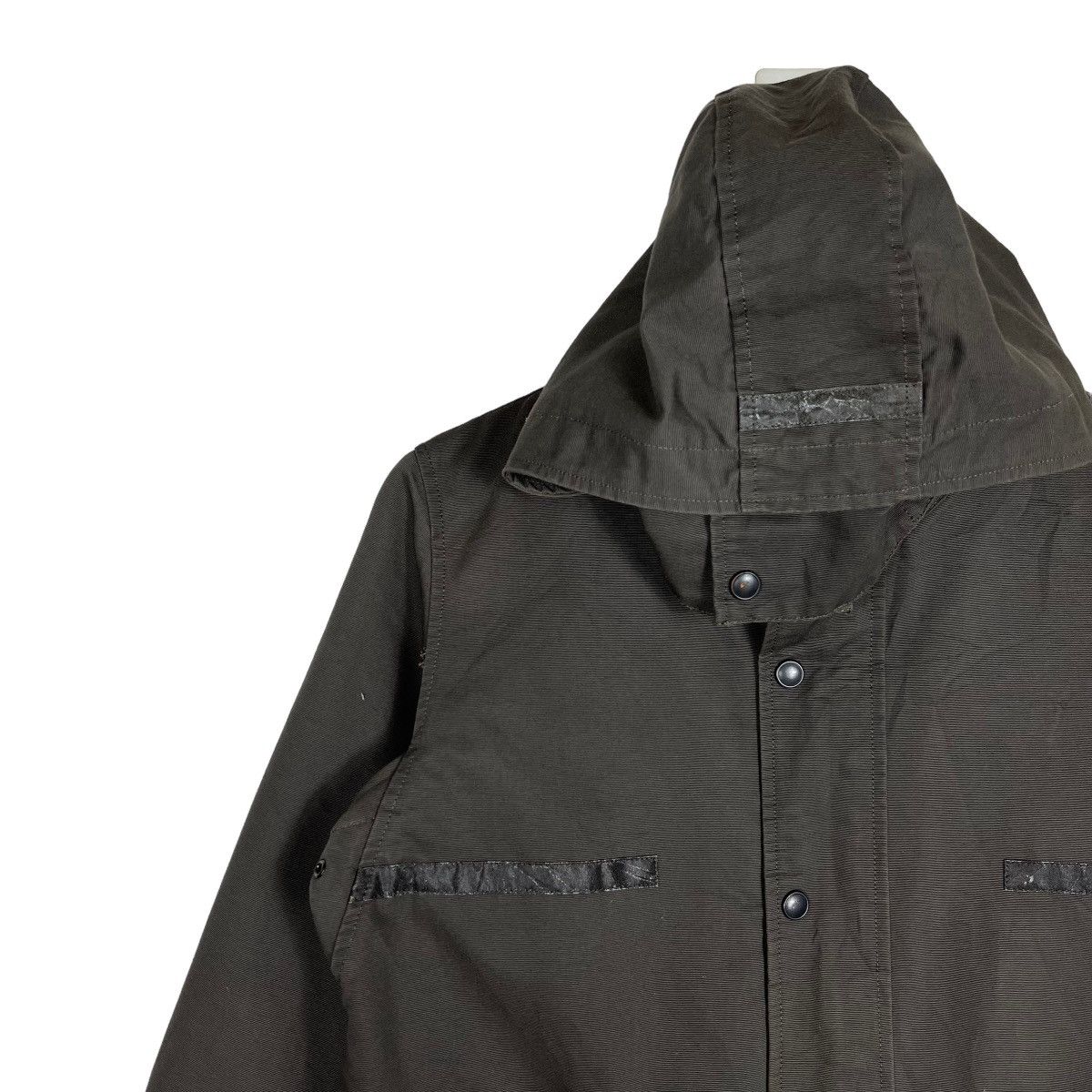 Japanese Brand 291295 HOMME MILITARY HOODIE JACKET Size US M / EU 48-50 / 2 - 7 Thumbnail