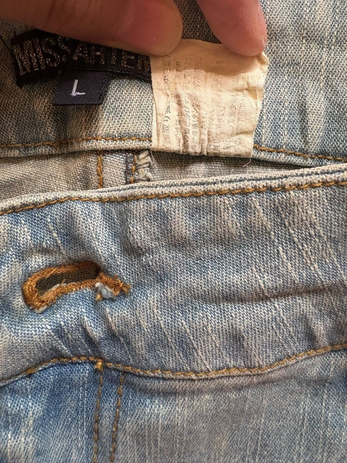 Japanese Brand SALES🔥Vintage Japanese Brand Mud Wash Flare Jeans Size 28" / US 6 / IT 42 - 11 Thumbnail
