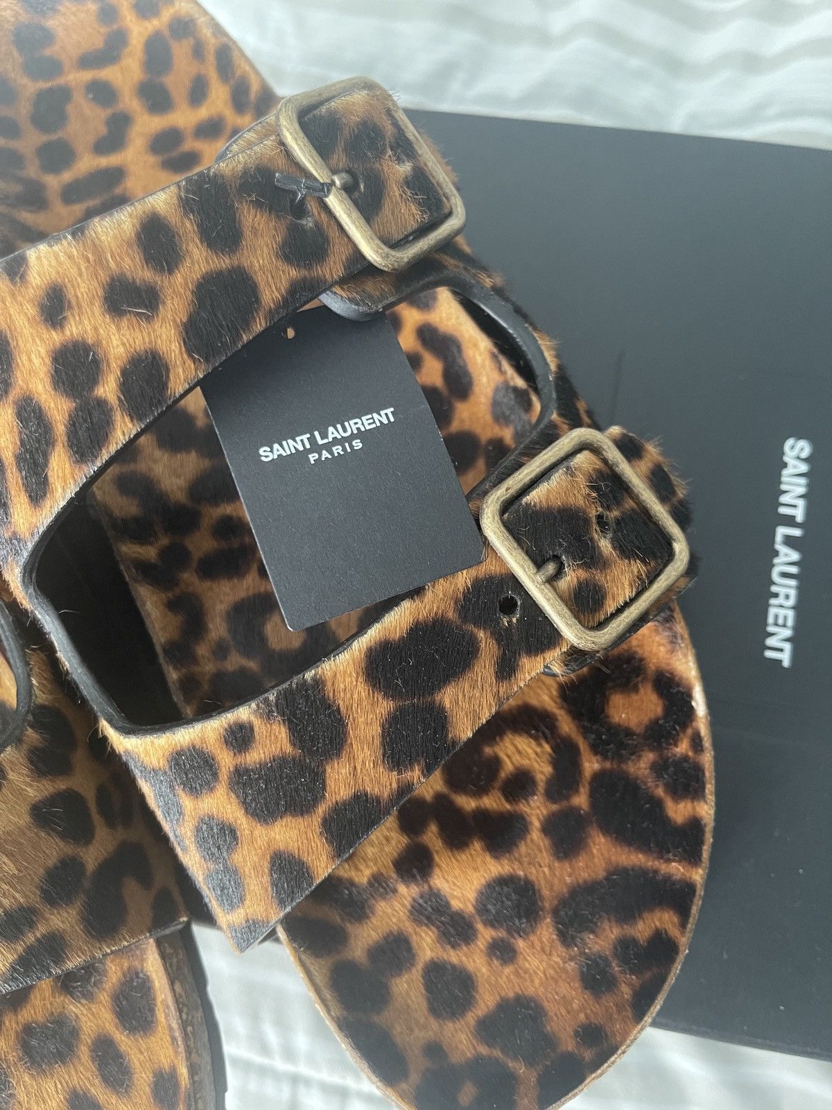 Saint Laurent Paris Saint Laurent sandals Size US 10.5 / EU 43-44 - 5 Thumbnail