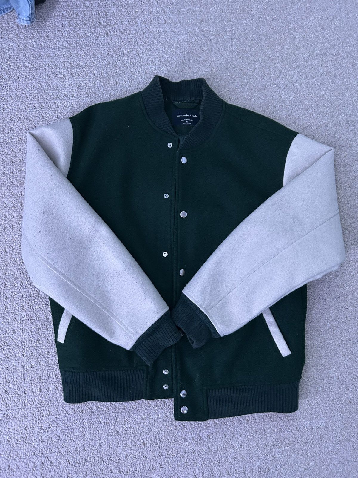 Abercrombie & Fitch VARSITY JACKET Size US S / EU 44-46 / 1 - 1 Thumbnail