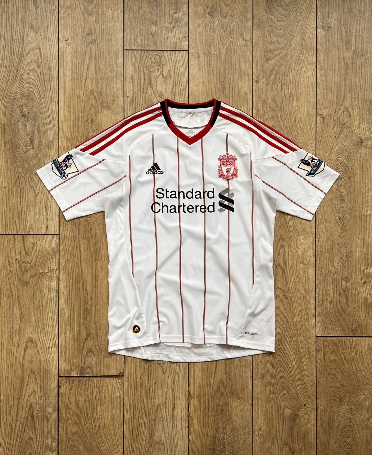 Adidas Adidas FC Liverpool 2010/2011 Away Football Jersey #10 Cole Size US M / EU 48-50 / 2 - 1 Thumbnail