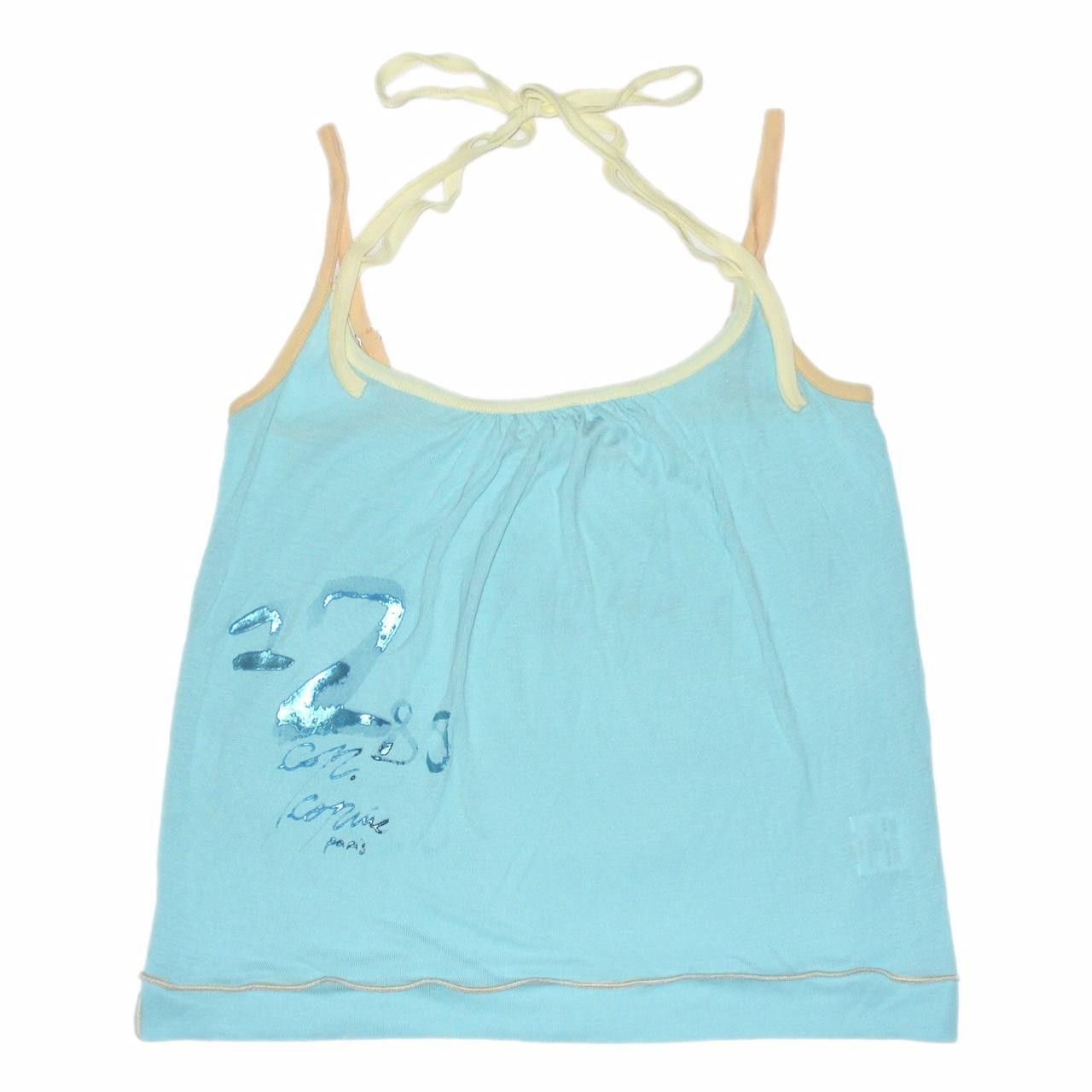 Cop Copine Made in France Cop Copine cami top with halter neck ties Size S / US 4 / IT 40 - 1 Thumbnail