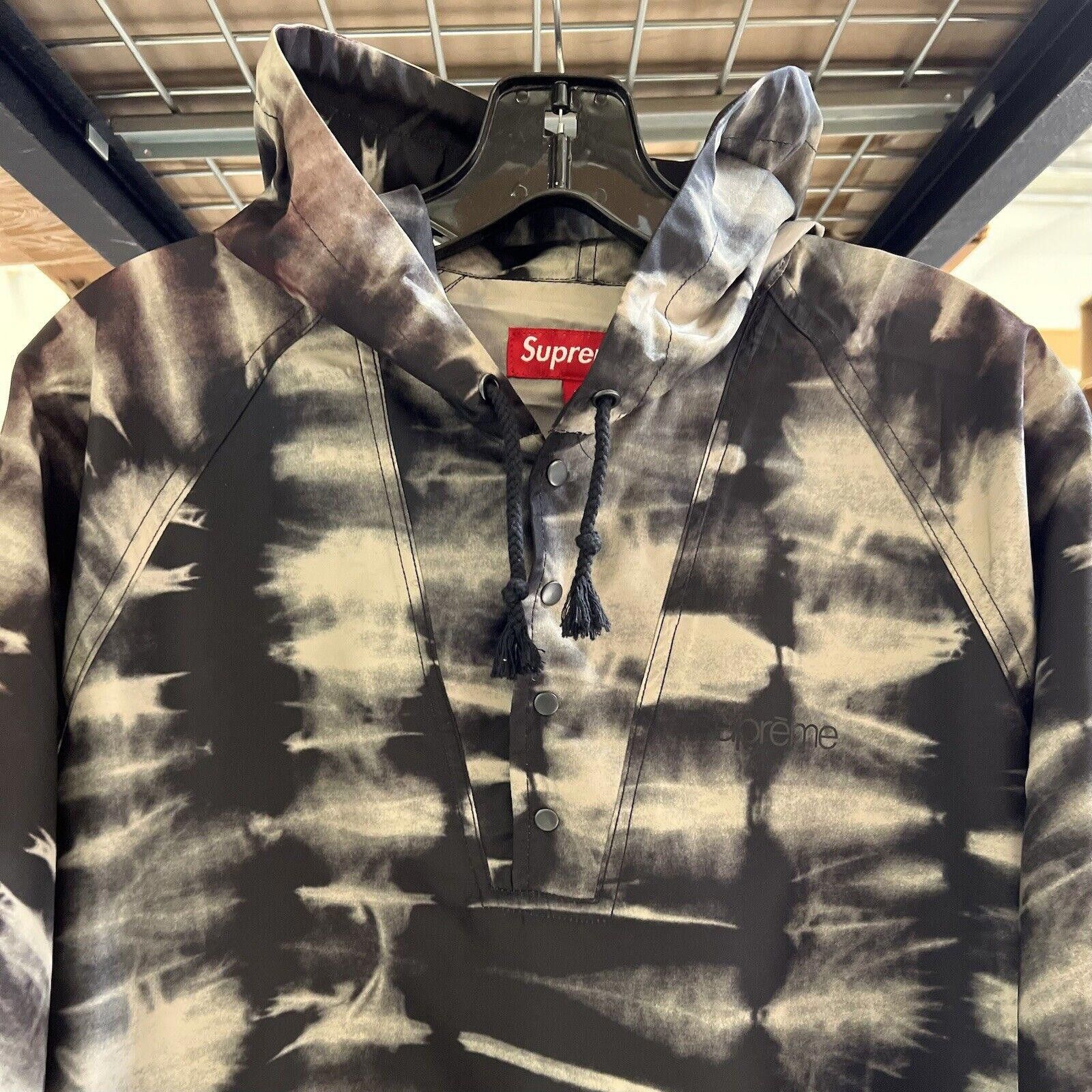 Supreme SS13 Supreme Tie Dye Anorak Pullover Black Size Medium 2013 Size US M / EU 48-50 / 2 - 1 Thumbnail