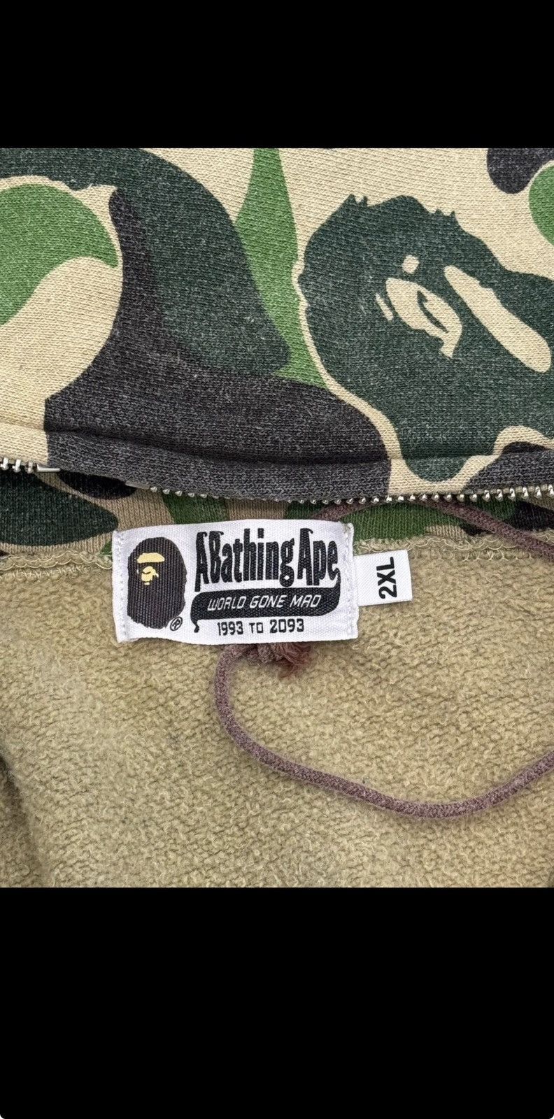 Bape A Bathing Ape ABC Camo Hoodie XXL Size US XXL / EU 58 / 5 - 7 Thumbnail