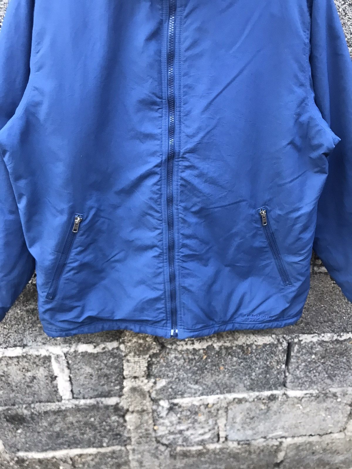 L.L. Bean × Vintage ⚡️Vintage LL.Bean Distressed Tagging Zipper Jacket Size US L / EU 52-54 / 3 - 4 Thumbnail