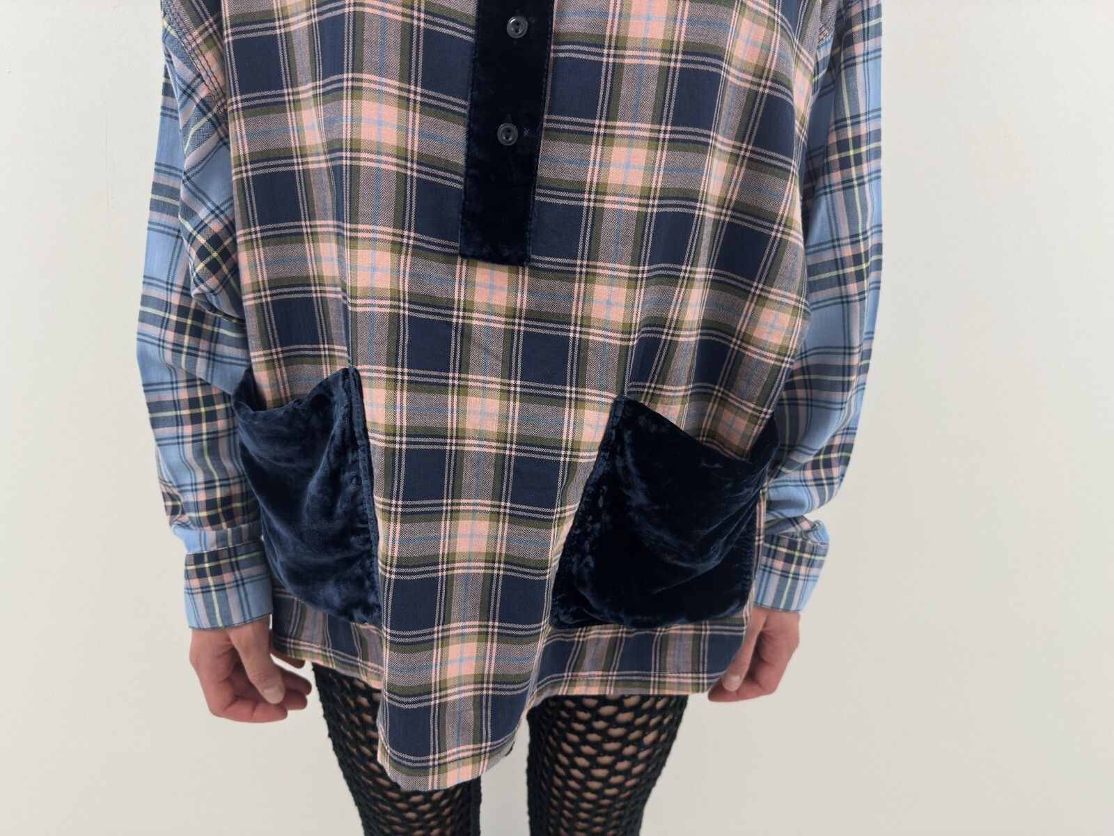 Acne Studios Acne Studios Bla Konst Plaid Relaxed Fit Shirt Oversized Size XS / US 0-2 / IT 36-38 - 9 Thumbnail