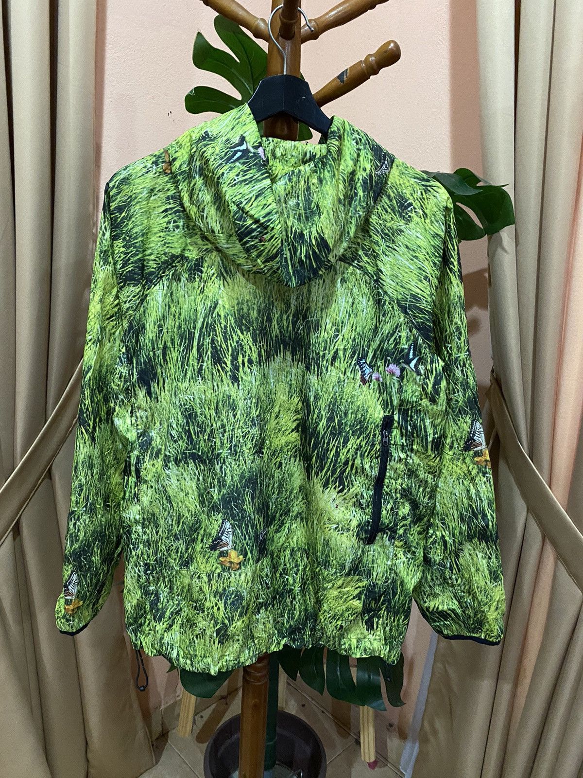 go slow caravan GO SLOW CARAVAN ALL OVER GRASS JACKET Size US L / EU 52-54 / 3 - 5 Thumbnail