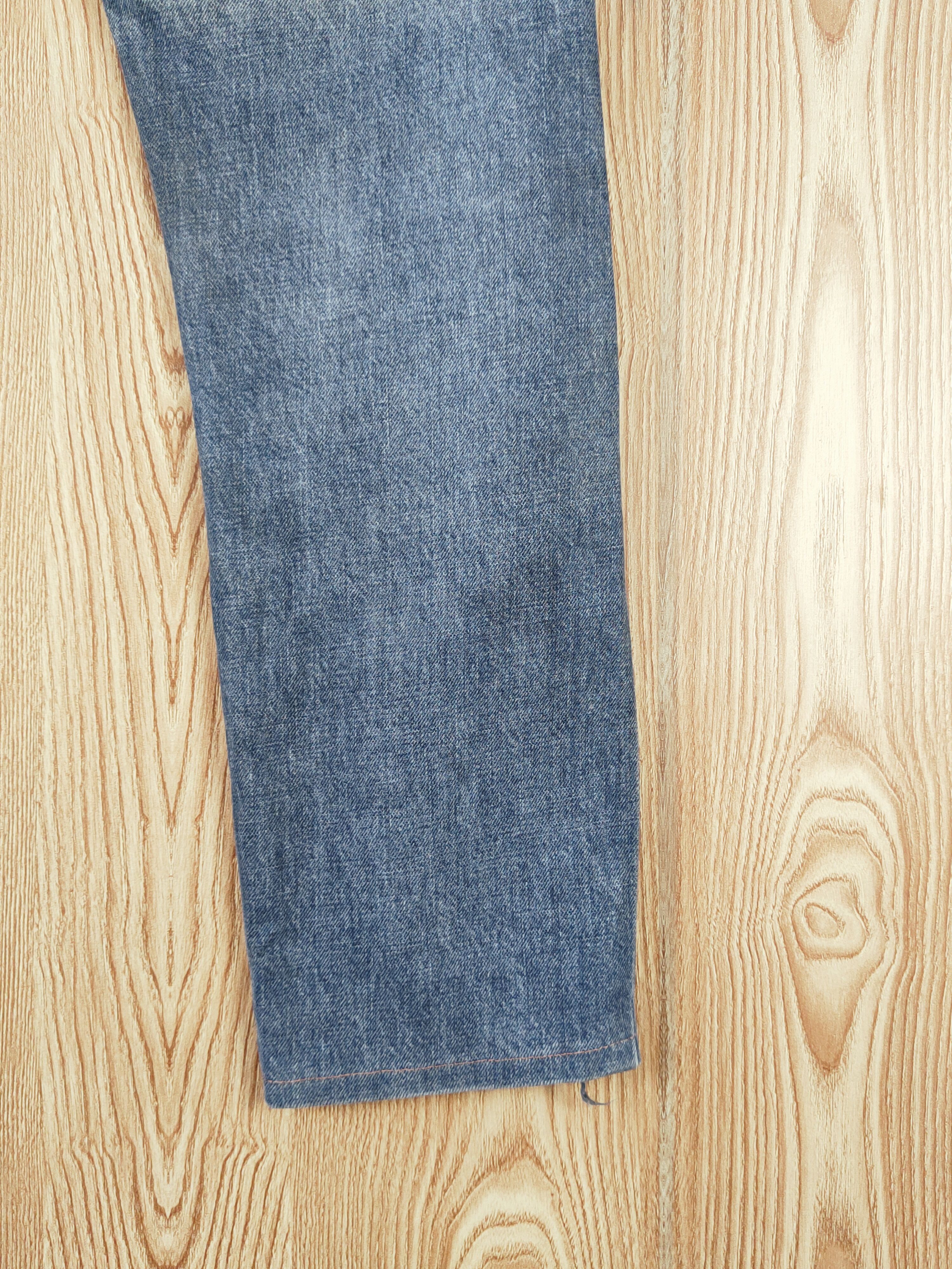 Indigo INDIGO ARTISAN Half Blue Distressed Ripped Jeans #W653 Size US 28 / EU 44 - 12 Thumbnail