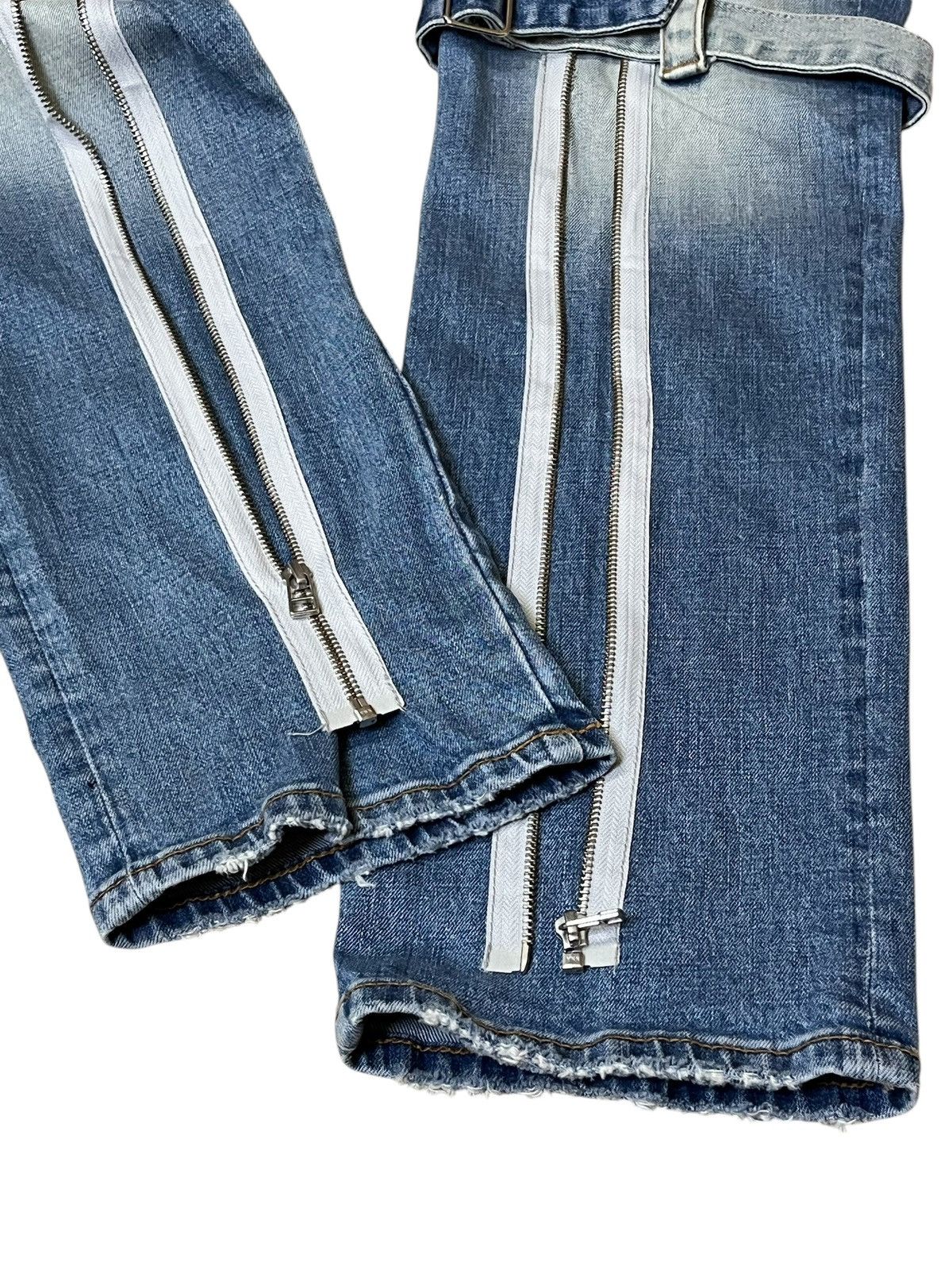 Cult Of Individuality JAPANESE CULT OF INDIVIDUALITY ROCKER CARGO BONDAGE JEANS Size US 39 - 11 Thumbnail