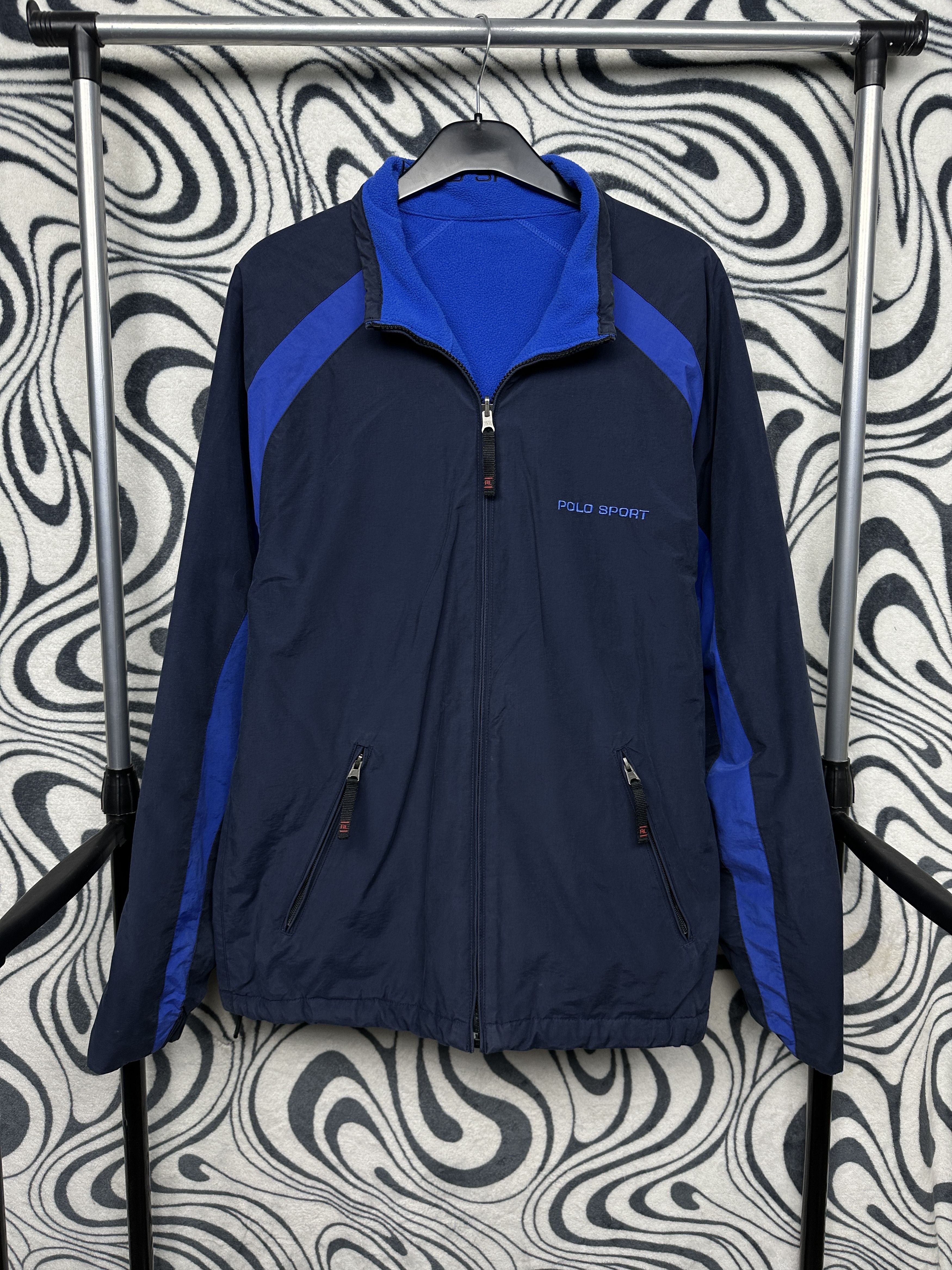 Polo Ralph Lauren Polo Sport Ralph Lauren Vintage Mens Reversible Jacket Size US XL / EU 56 / 4 - 9 Thumbnail