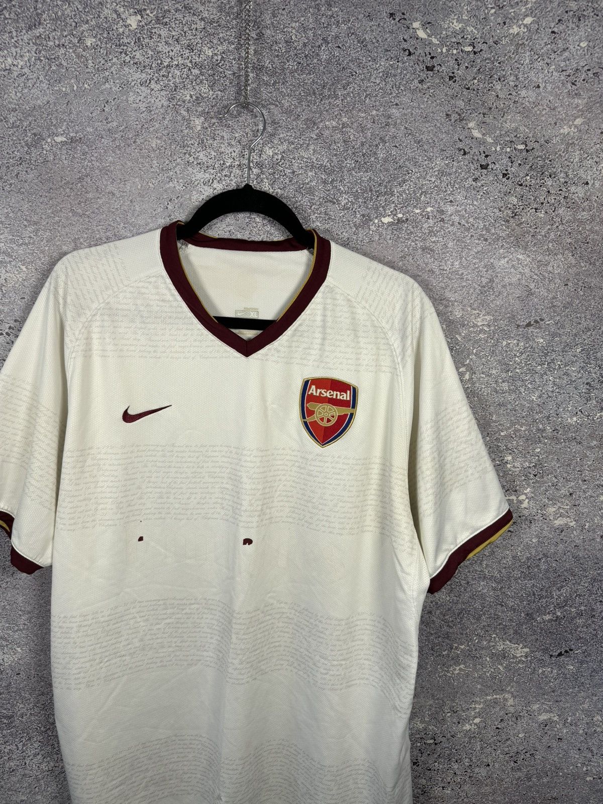 Nike × Vintage Vintage Arsenal 2007/08 Away Nike Soccer Jersey Blokcore XL Size US XL / EU 56 / 4 - 2 Thumbnail