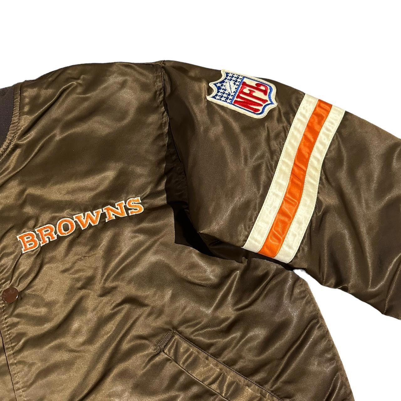 Starter Vintage Starter Cleveland Browns Satin Jacket Size US S / EU 44-46 / 1 - 3 Thumbnail