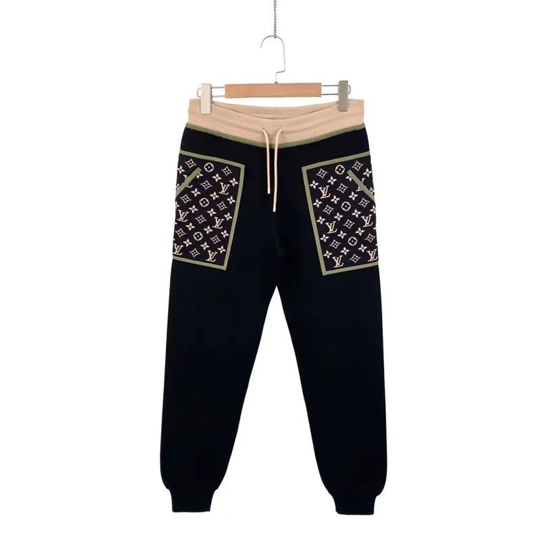 Louis Vuitton Louis Vuitton Multicolor Wool Women's Casual Pants 0089 Size 22" - 1 Thumbnail