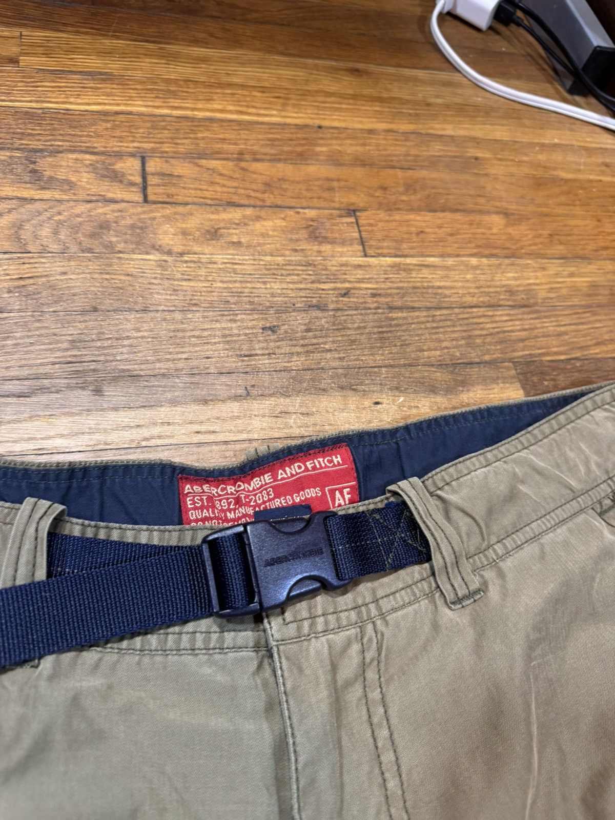 Abercrombie & Fitch Vintage Abercrombie & Fitch Baggy Cargo Pants Size US 36 / EU 52 - 5 Thumbnail