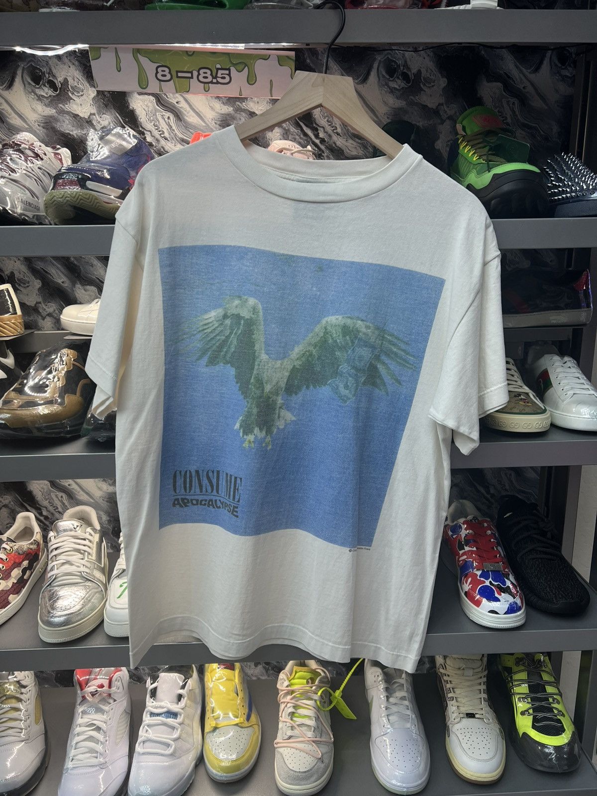 Saint Michael Saint Michael White Tee Size US S / EU 44-46 / 1 - 1 Thumbnail