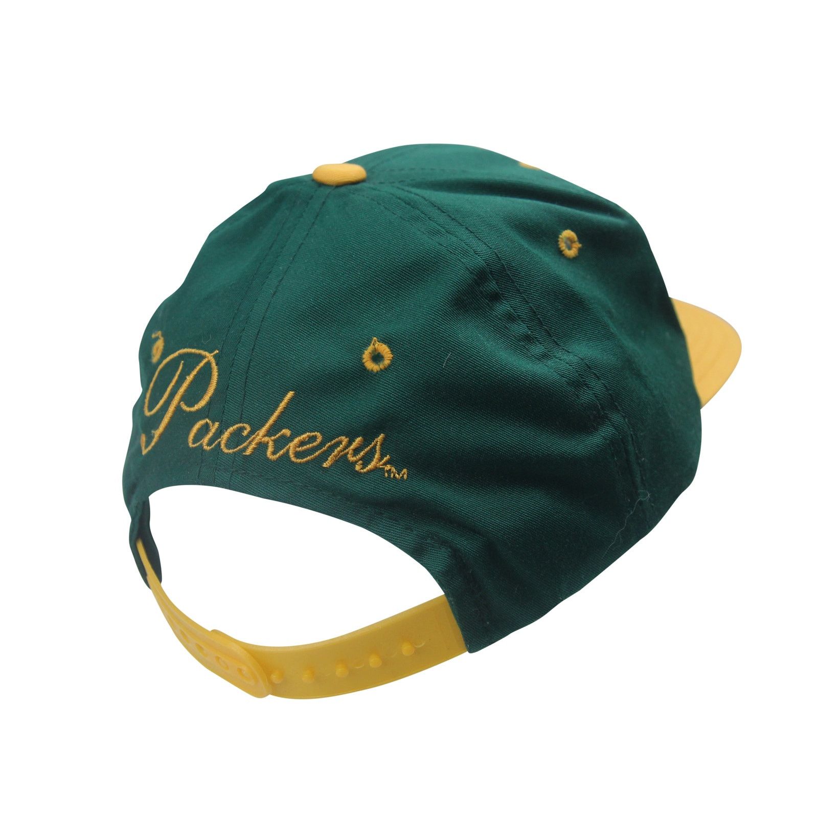 NFL × Vintage Vintage Drew Pearson Green Bay Packers Script Snapback Hat Size ONE SIZE - 3 Thumbnail