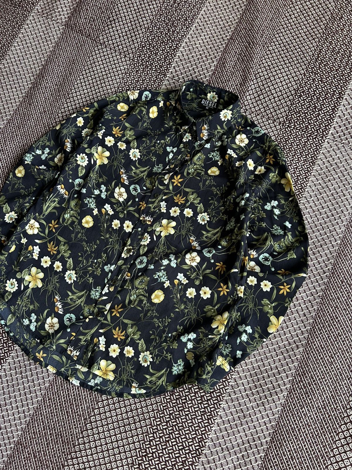 Diesel Diesel Women Shirt Floral Pattern Solid Style Size XS Size XS / US 0-2 / IT 36-38 - 2 Thumbnail