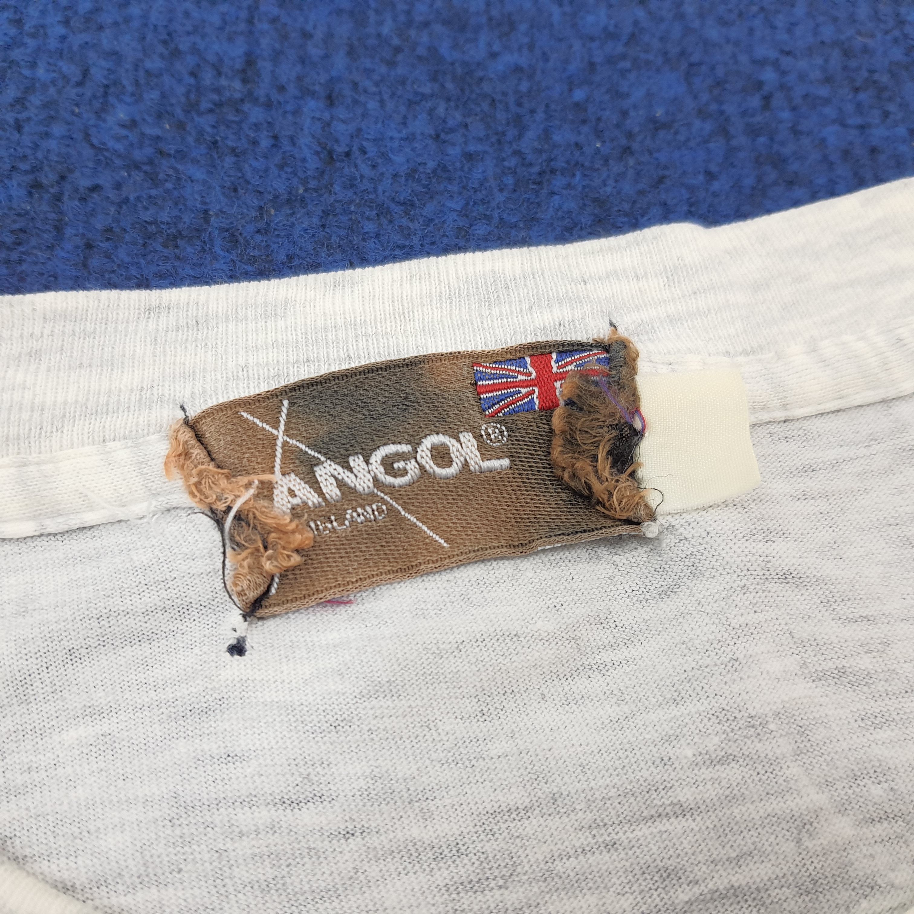 Kangol × Vintage Vintage KANGOL Big Logo Streetwear Tshirt Size US L / EU 52-54 / 3 - 5 Thumbnail