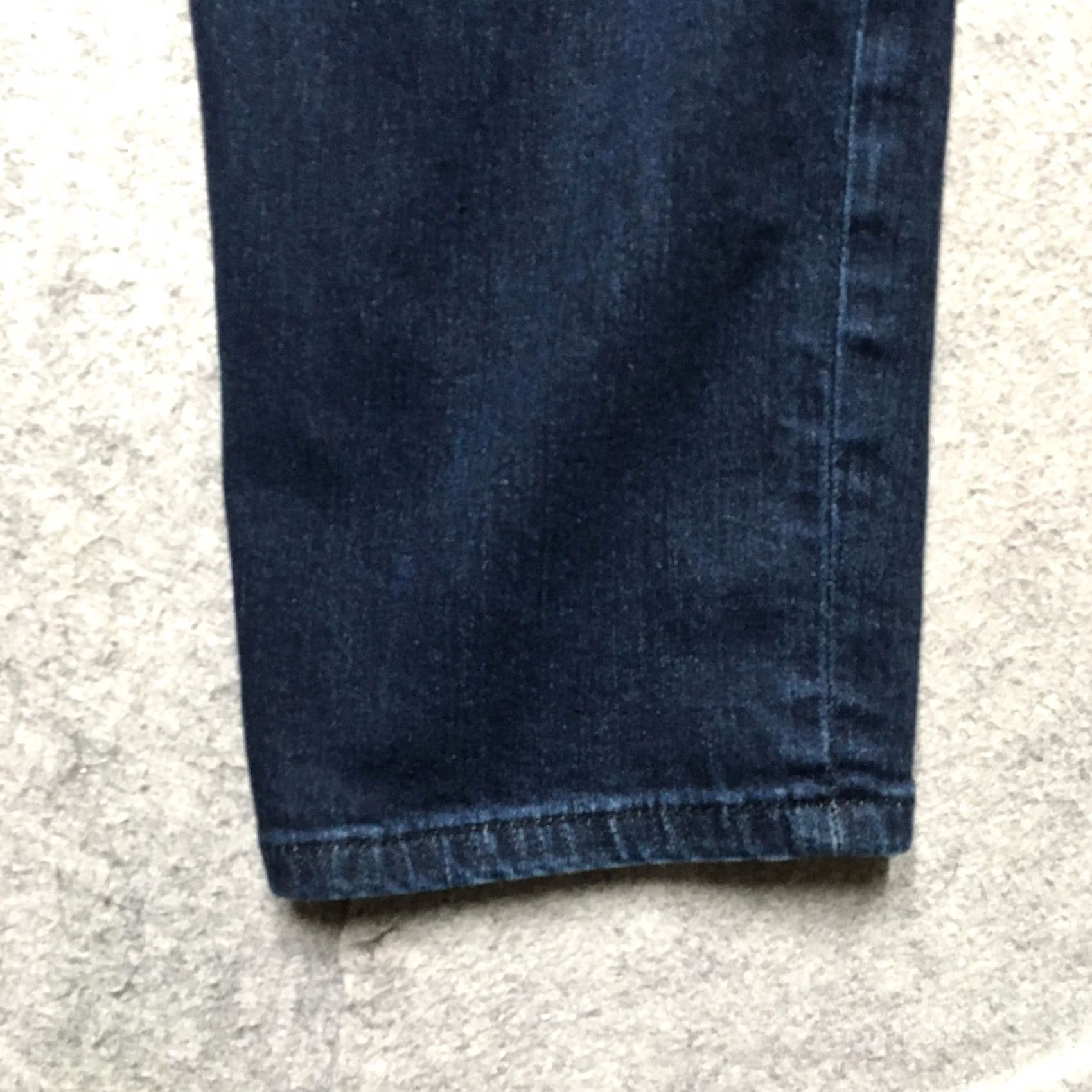 Vintage Barbell Apparel Jeans Mens 34x32 Dark Blue Straight Athletic Fit Stretch Denim Size US 34 / EU 50 - 7 Thumbnail