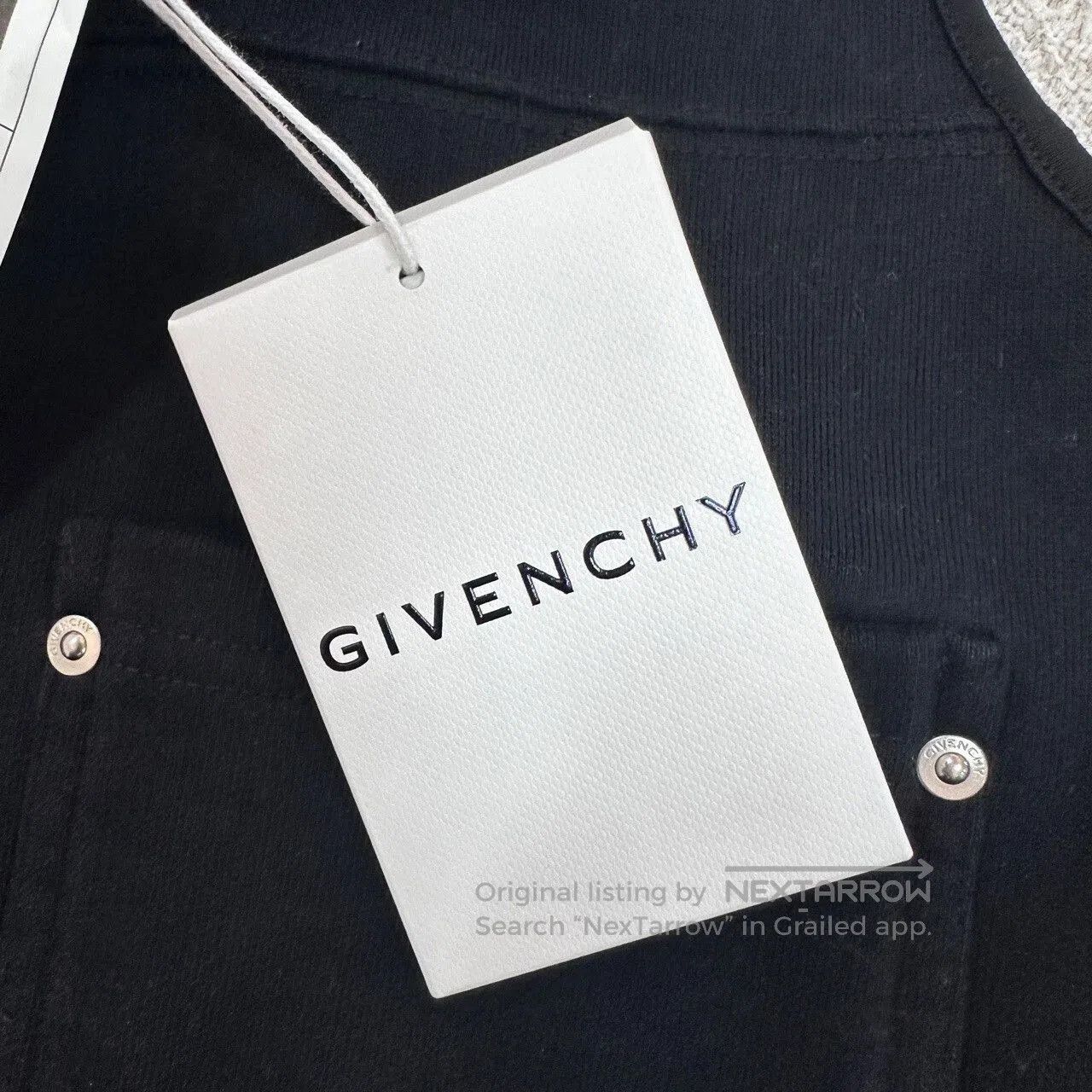 Givenchy GIVENCHY Black Sleeveless Vest S. Size US S / EU 44-46 / 1 - 6 Thumbnail