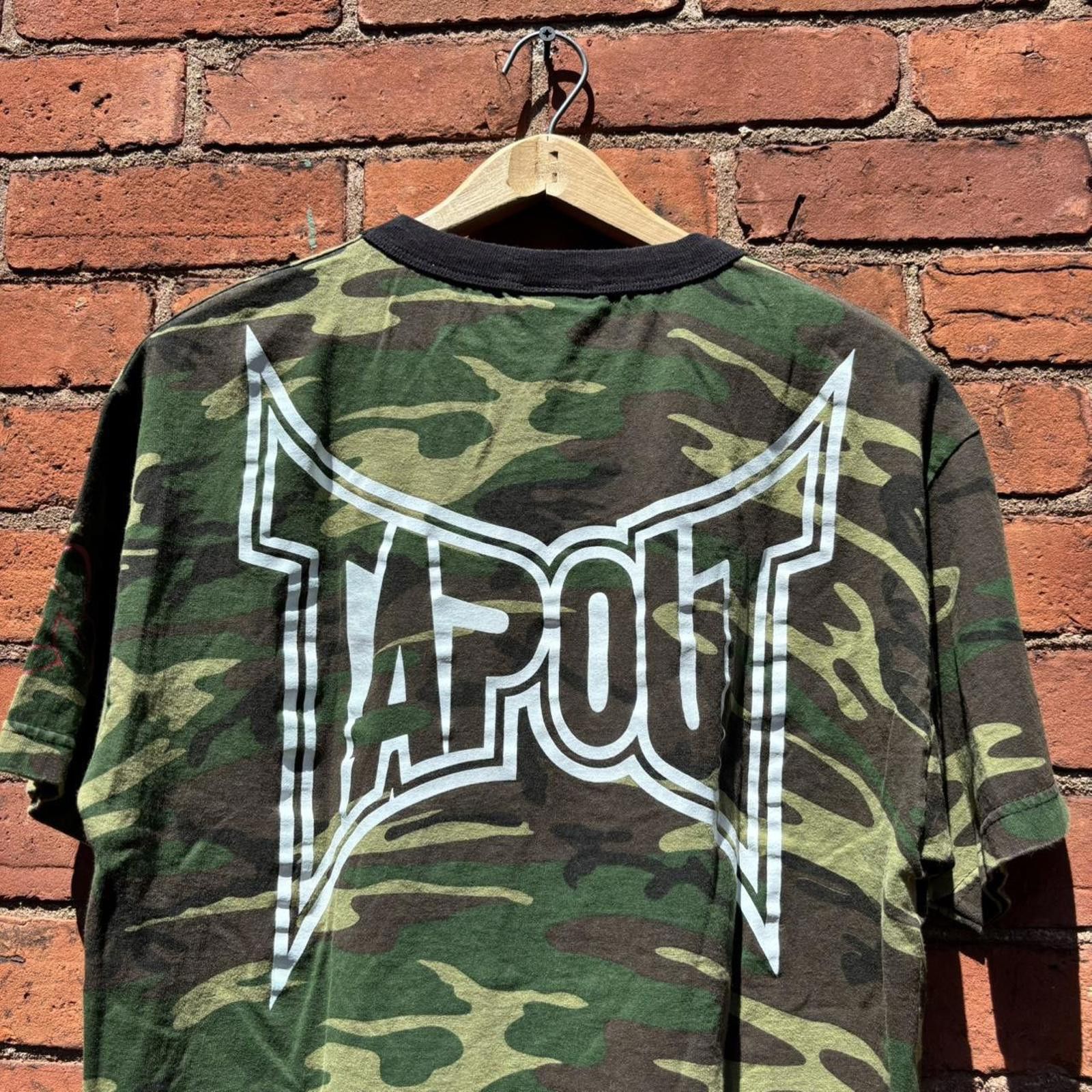 Tapout vintage tapout camo t shirt 00s L Size US L / EU 52-54 / 3 - 3 Thumbnail