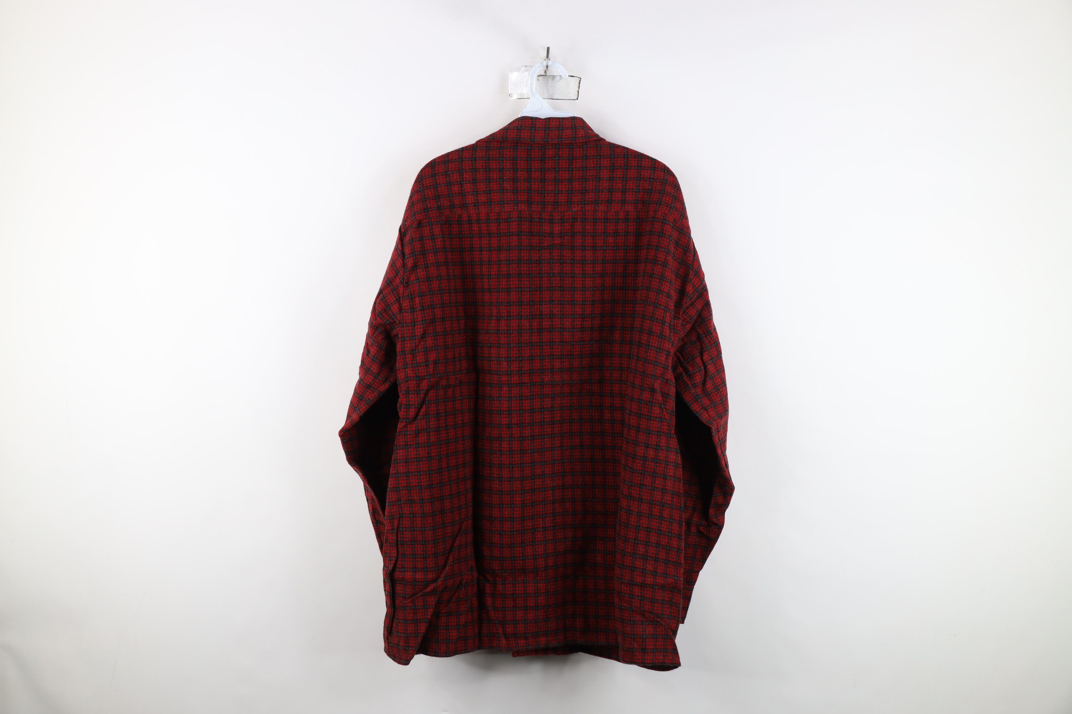 Vintage Deadstock Vintage Streetwear Pocket Collared Button Shirt Size US L / EU 52-54 / 3 - 12 Thumbnail
