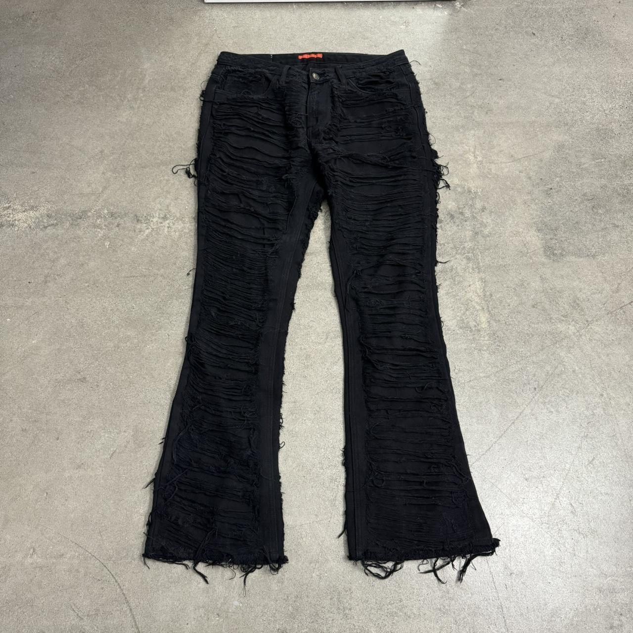 Handmade Rust Distressed Denim (W32)