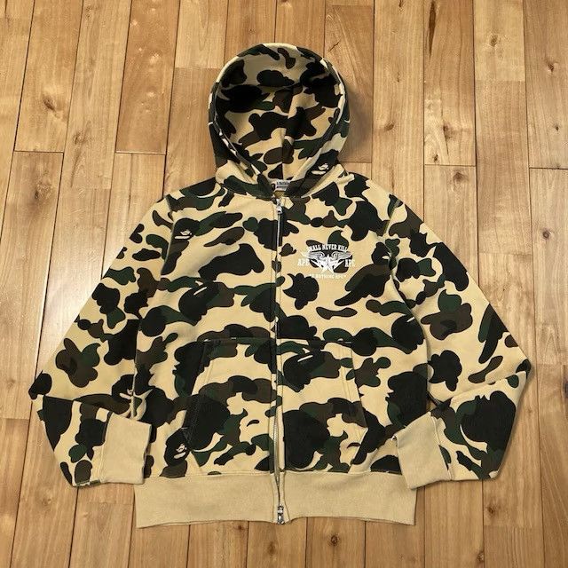 Bape BAPE zip hoodie 1st camo yellow a bathing ape Size US S / EU 44-46 / 1 - 1 Thumbnail