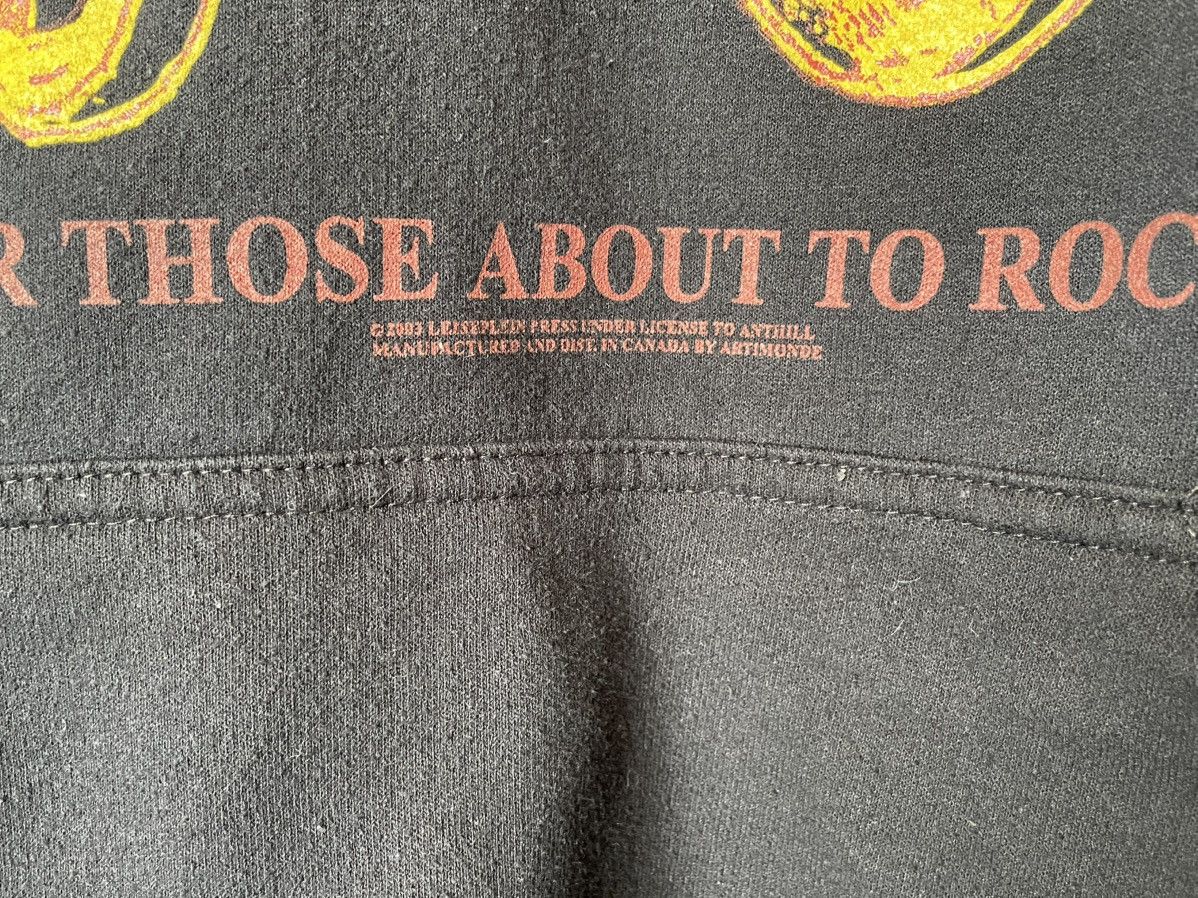 AC/DC 2003 AC/DC For Those About To Rock Hoodie Black Size US L / EU 52-54 / 3 - 2 Thumbnail