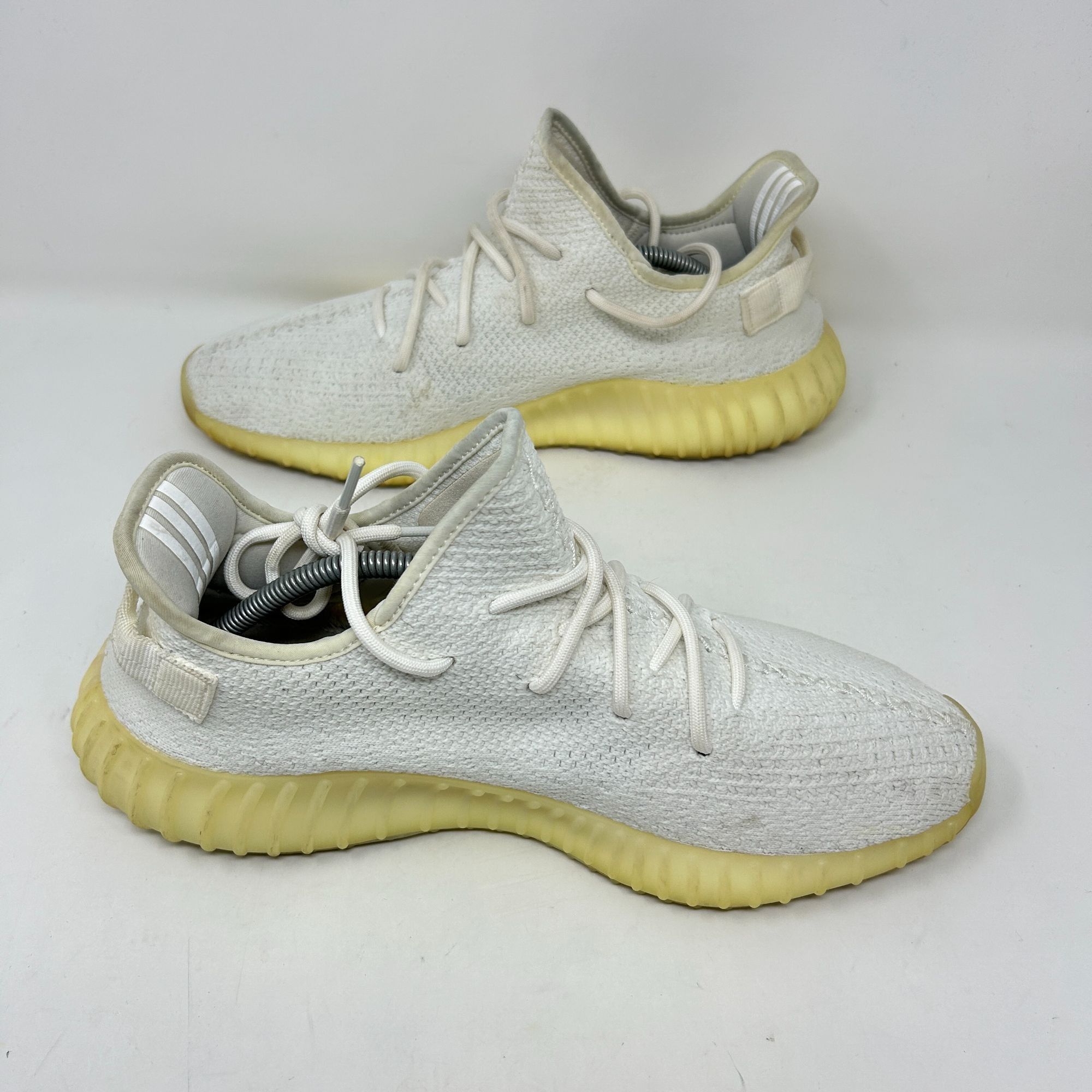 Adidas Adidas Yeezy Boost 350 V2 Cream Triple White Men's 11.5 Size US 11.5 / EU 44-45 - 7 Thumbnail